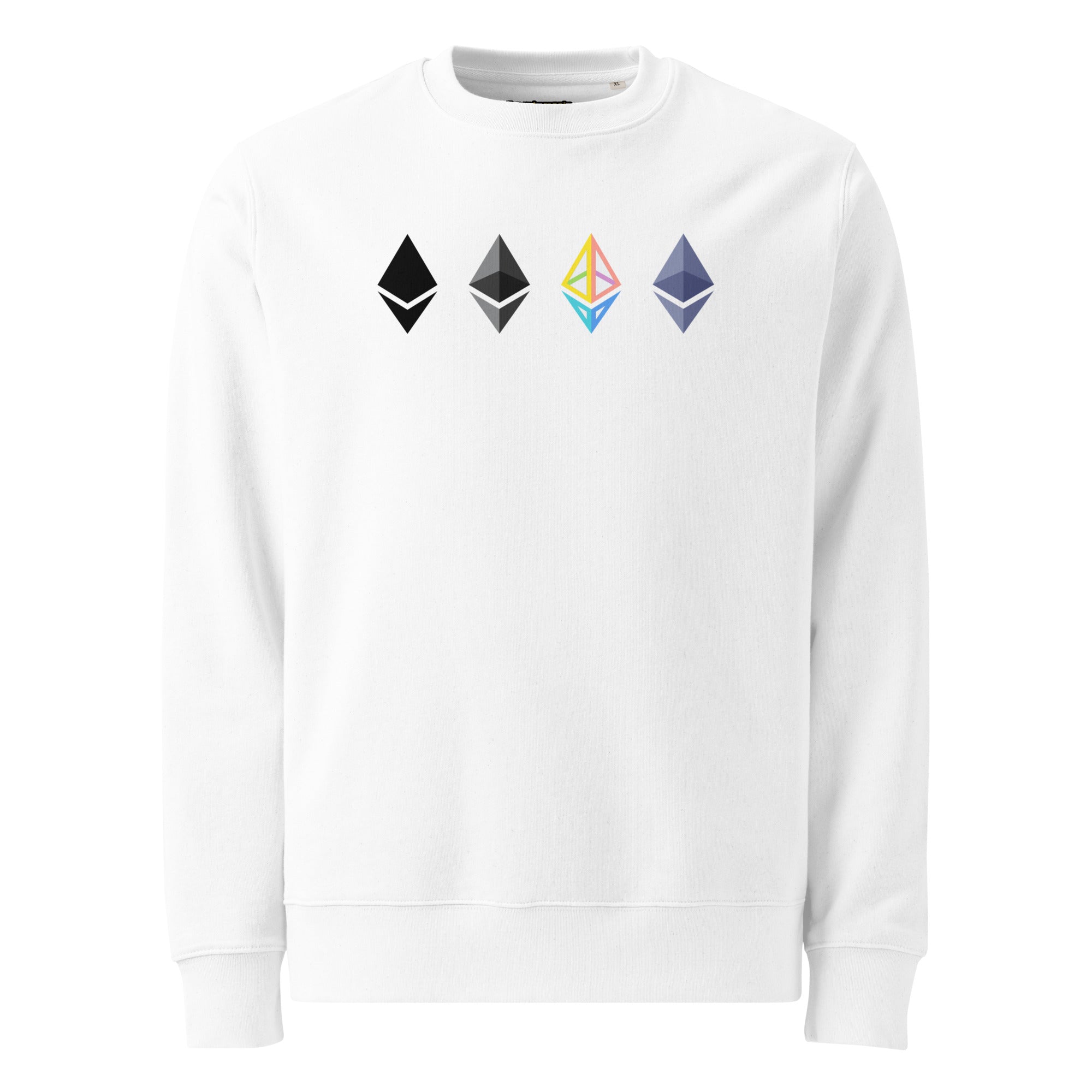 ETHEREUM (ETH) LOGO VARIATIONS PREMIUM SWEATSHIRT