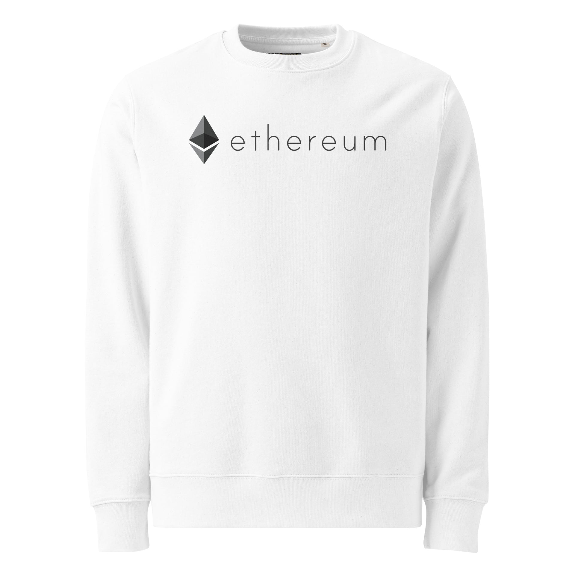 ETHEREUM (ETH LOGO NAME PREMIUM SWEATSHIRT