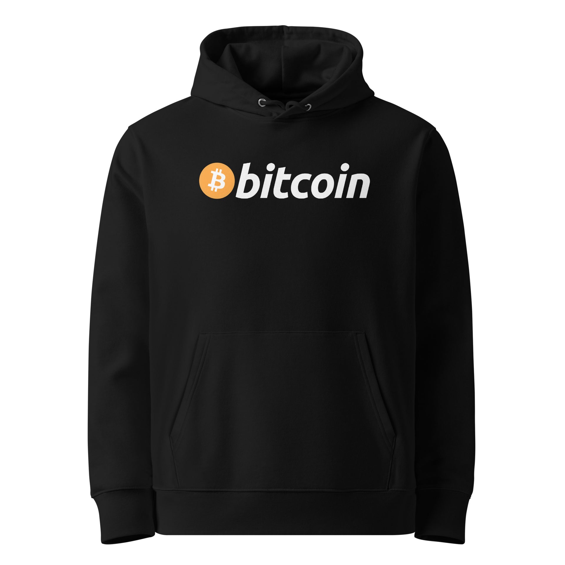 BITCOIN (BTC) LOGO NAME PREMIUM HOODIE