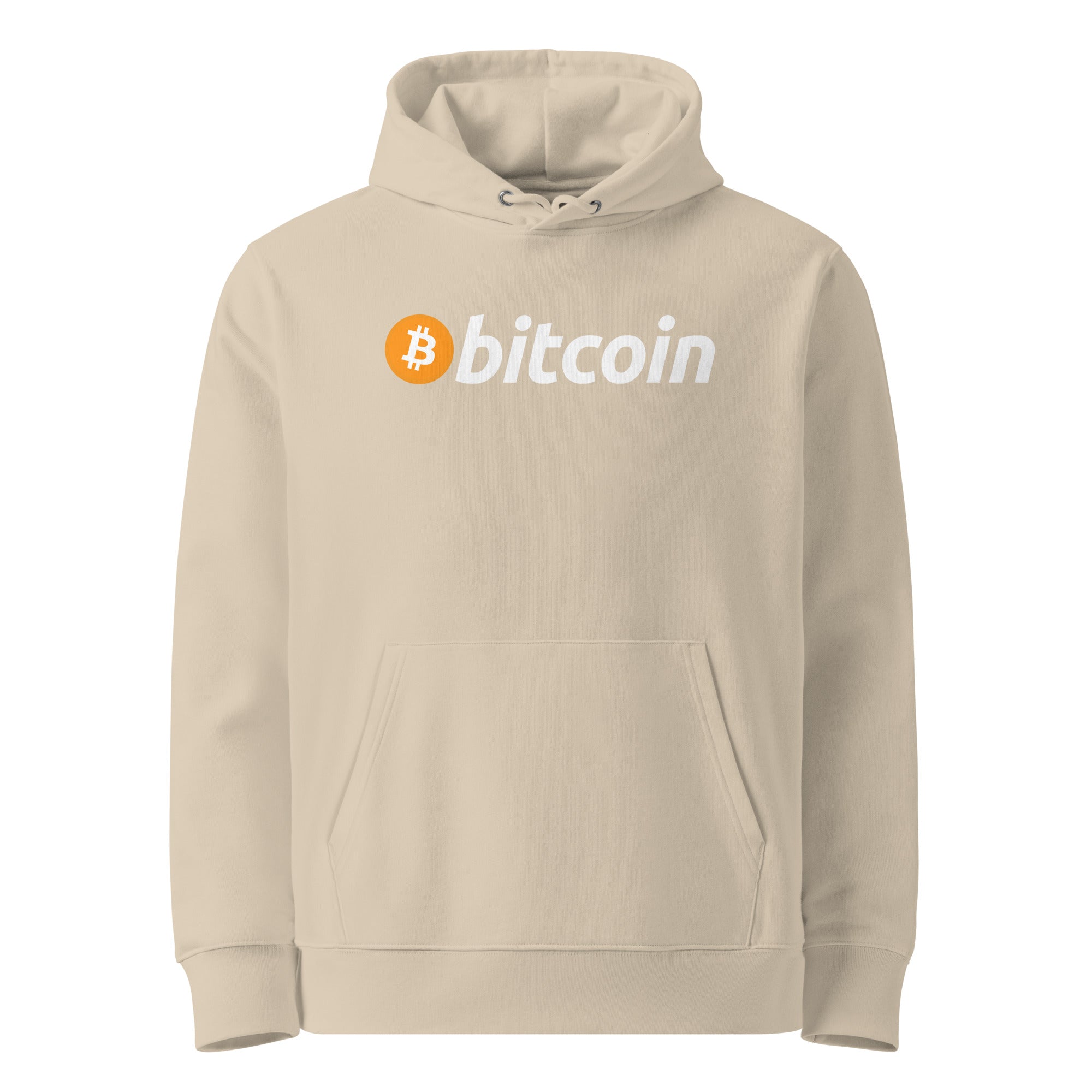 BITCOIN (BTC) LOGO NAME PREMIUM HOODIE