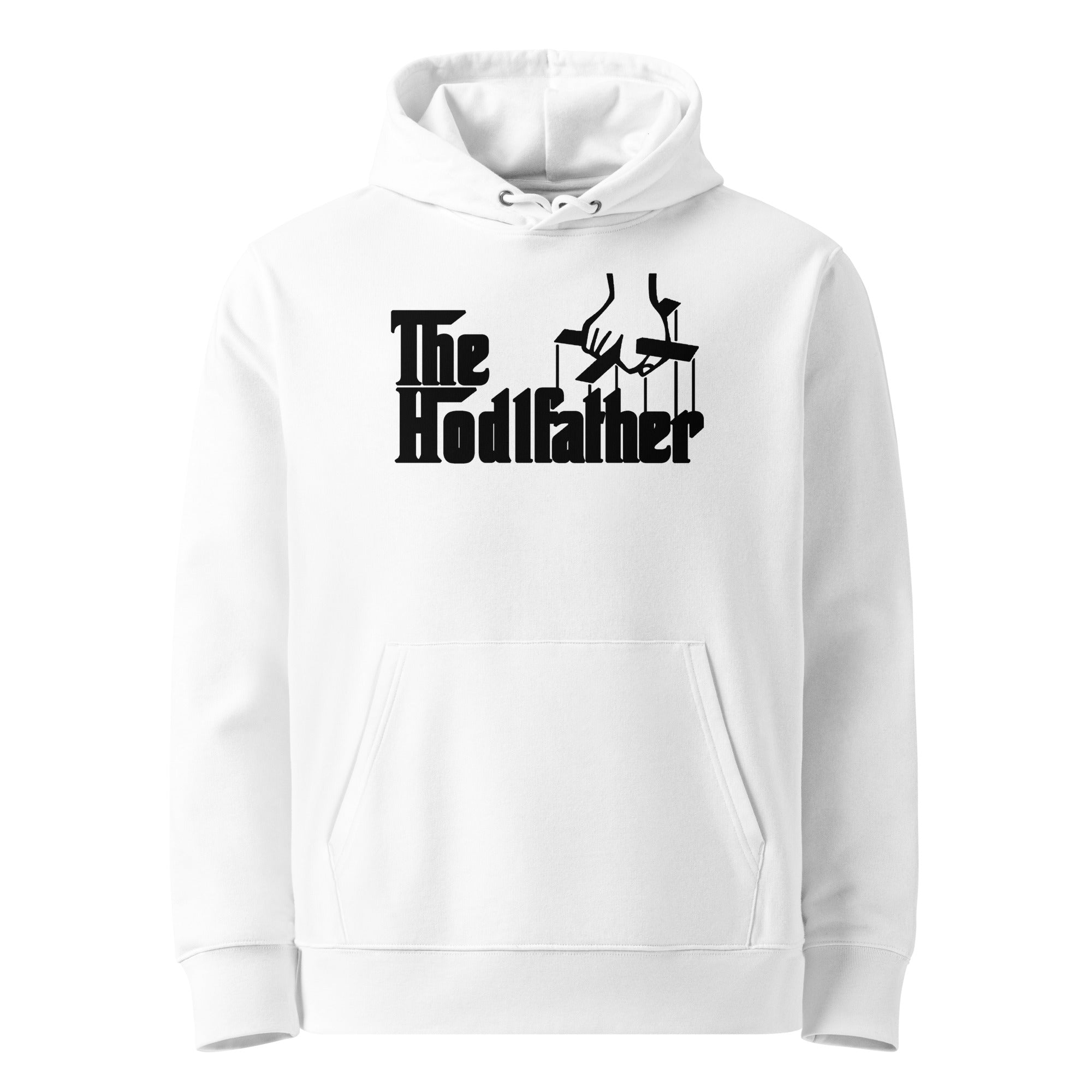 THE HODLFATHER PREMIUM CRYPTO-HOODIE (WHITE)