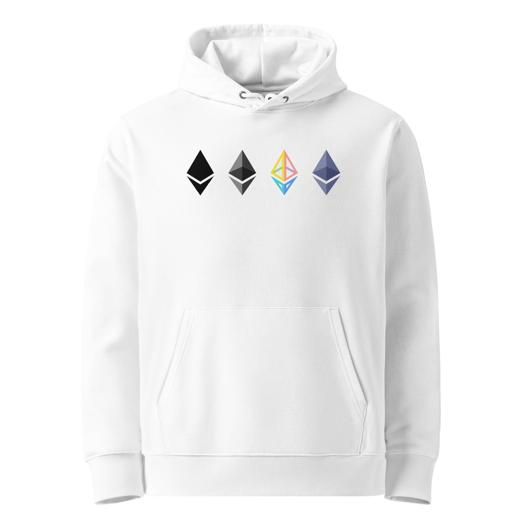 ETHEREUM (ETH) LOGO VARIATIONS PREMIUM HOODIE