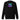 Solana (sol) Premium Sweatshirt (black) — premium Solana crewneck sweatshirt, front view showing design