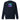 Solana (sol) Premium Sweatshirt (black) — Solana crypto sweatshirt, rear flat lay view