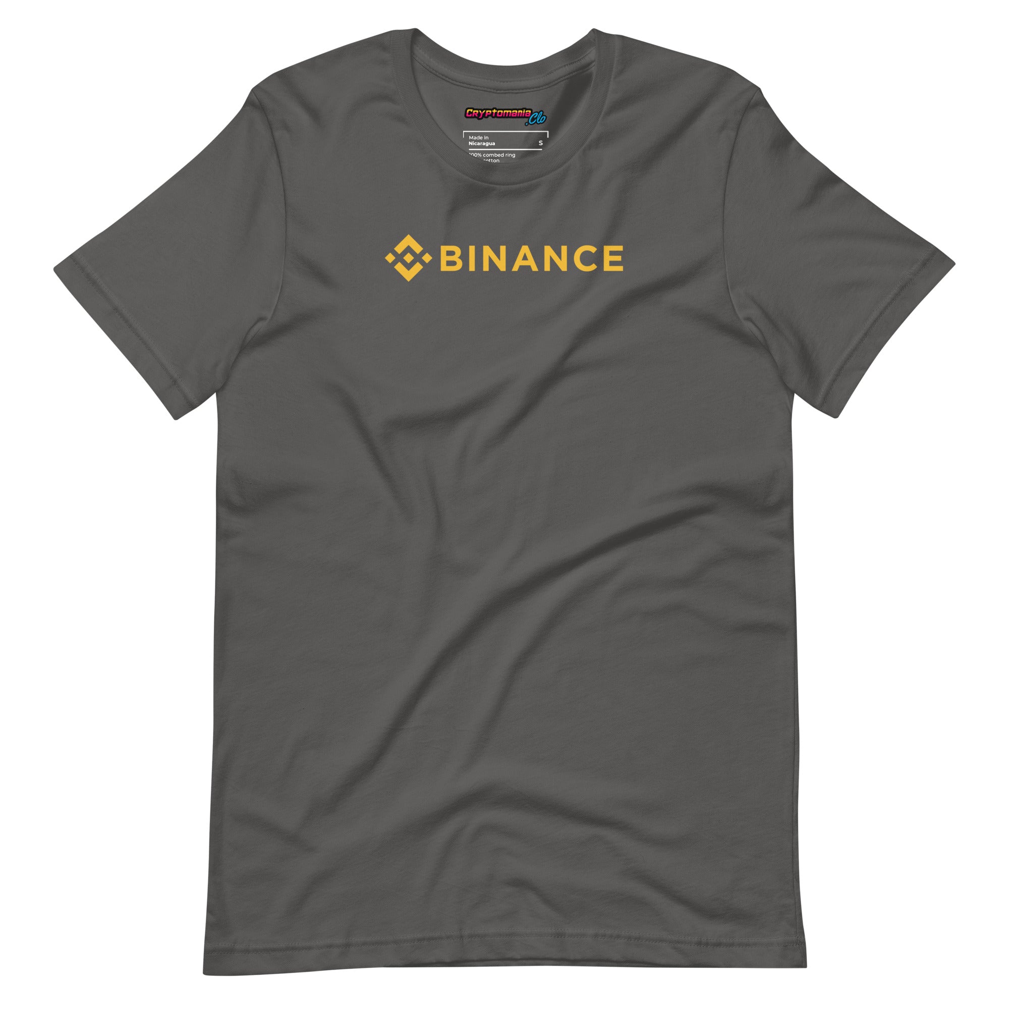 BINANCE LOGO NAME T-SHIRT