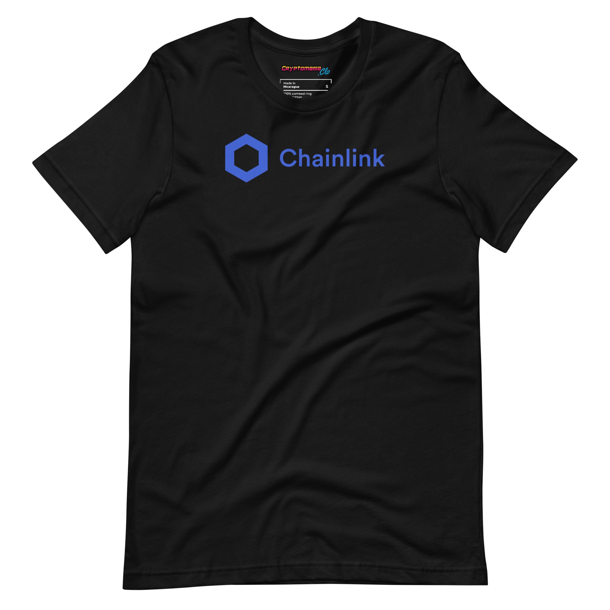 CHAINLINK (LINK) LOGO NAME T-SHIRT