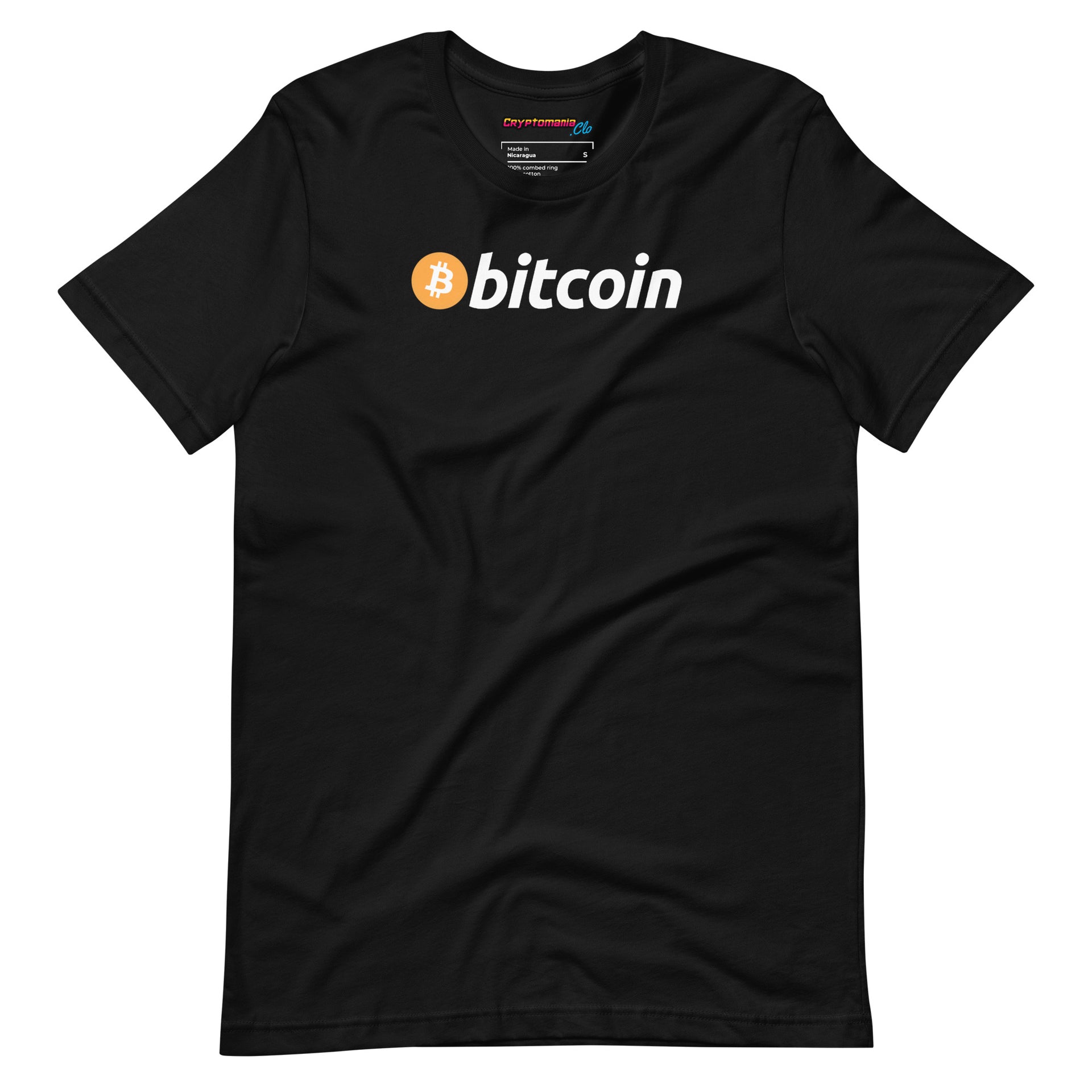 BITCOIN (BTC) LOGO NAME T-SHIRT
