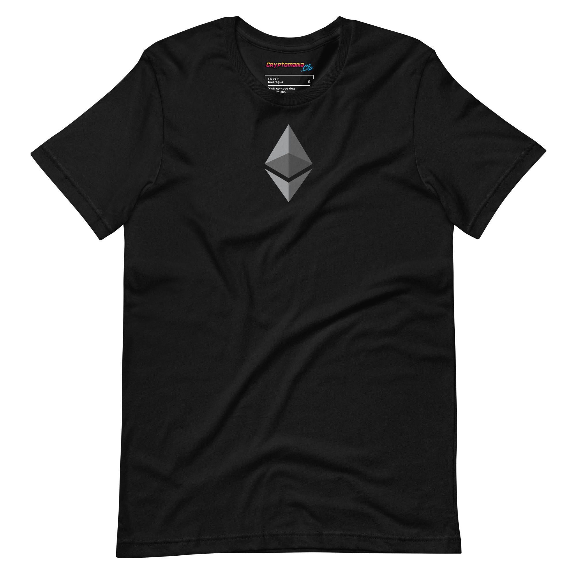 ETHEREUM (ETH) GREY LOGO T-SHIRT
