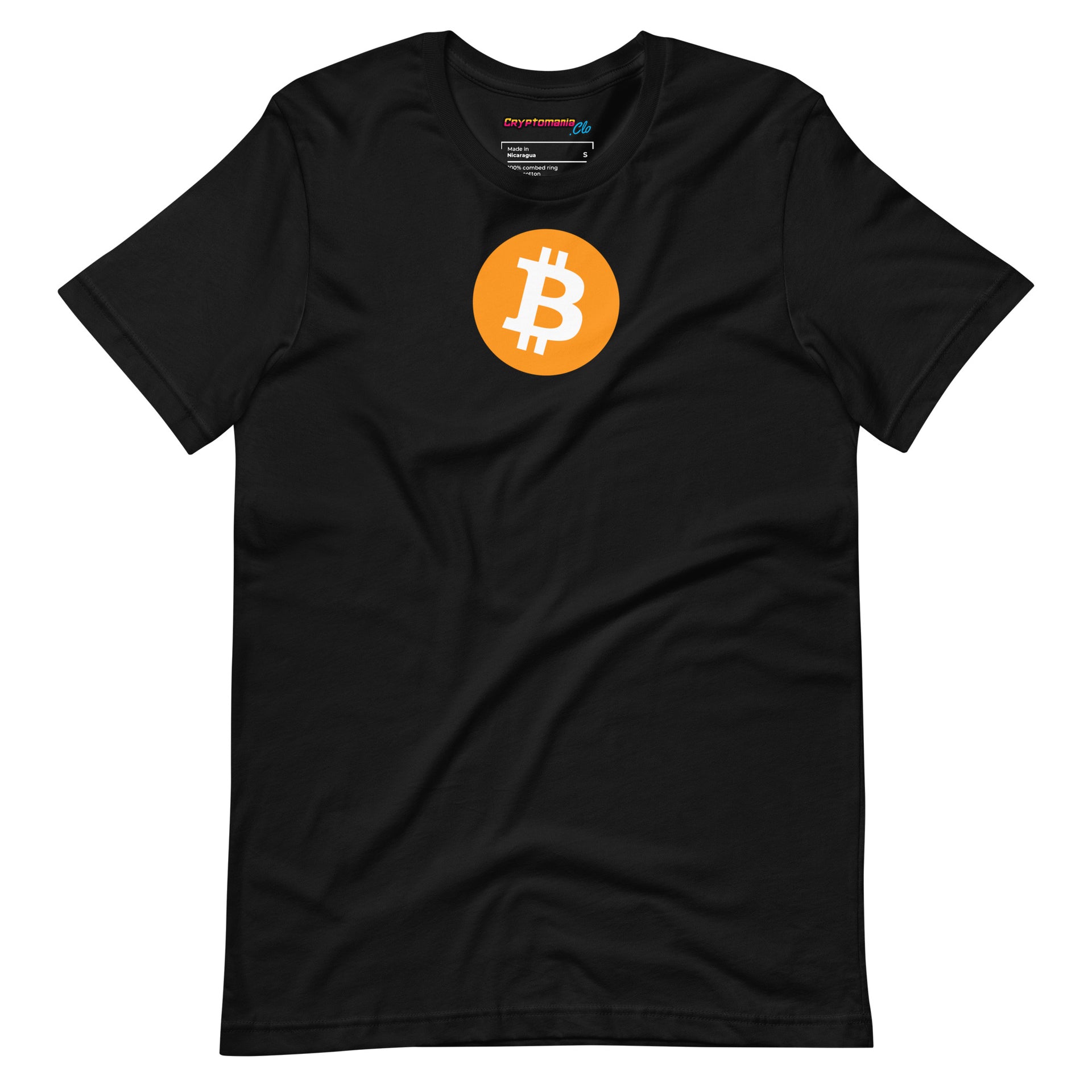 BITCOIN (BTC) LOGO T-SHIRT (BLACK)
