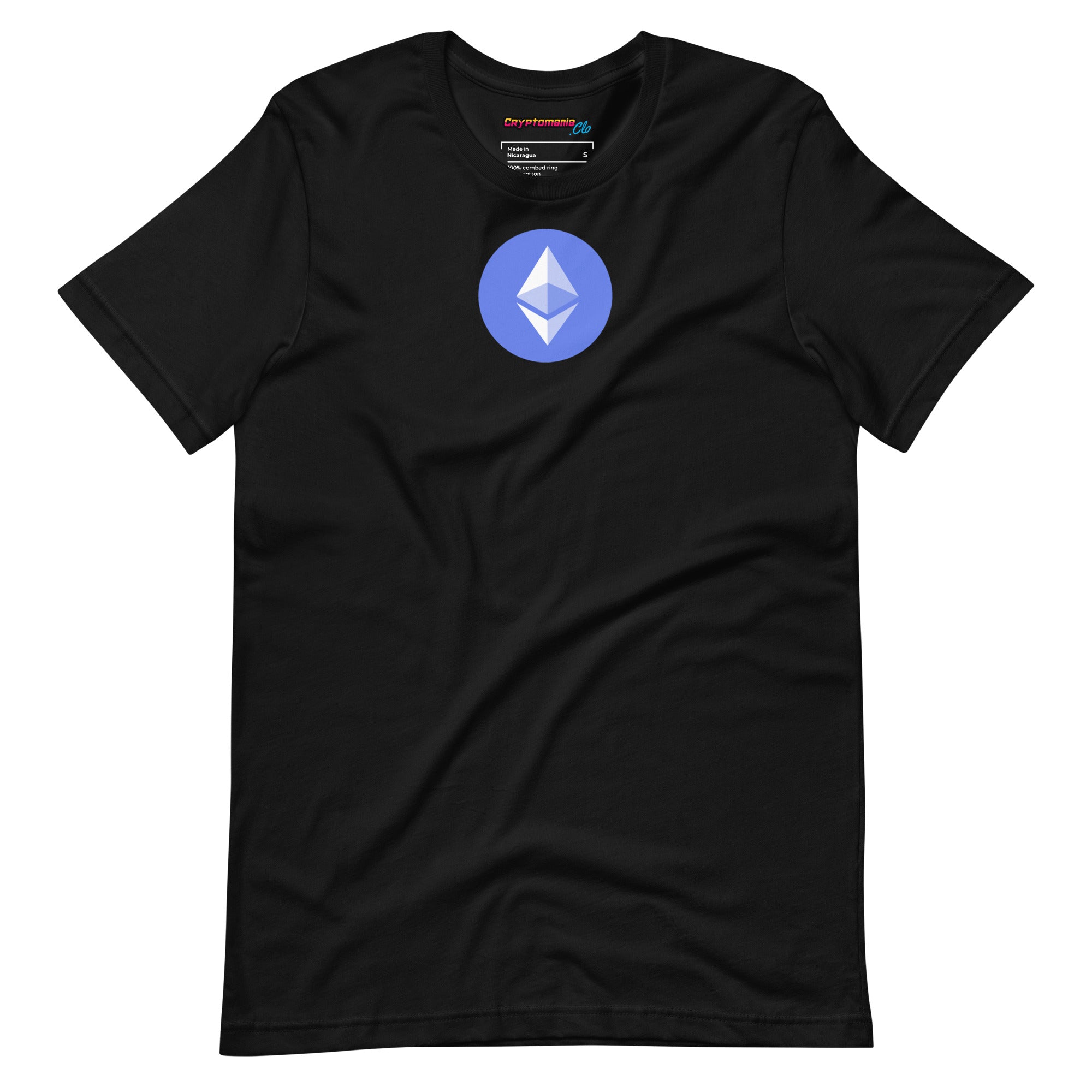 ETHEREUM (ETH) LOGO T-SHIRT (BLACK)
