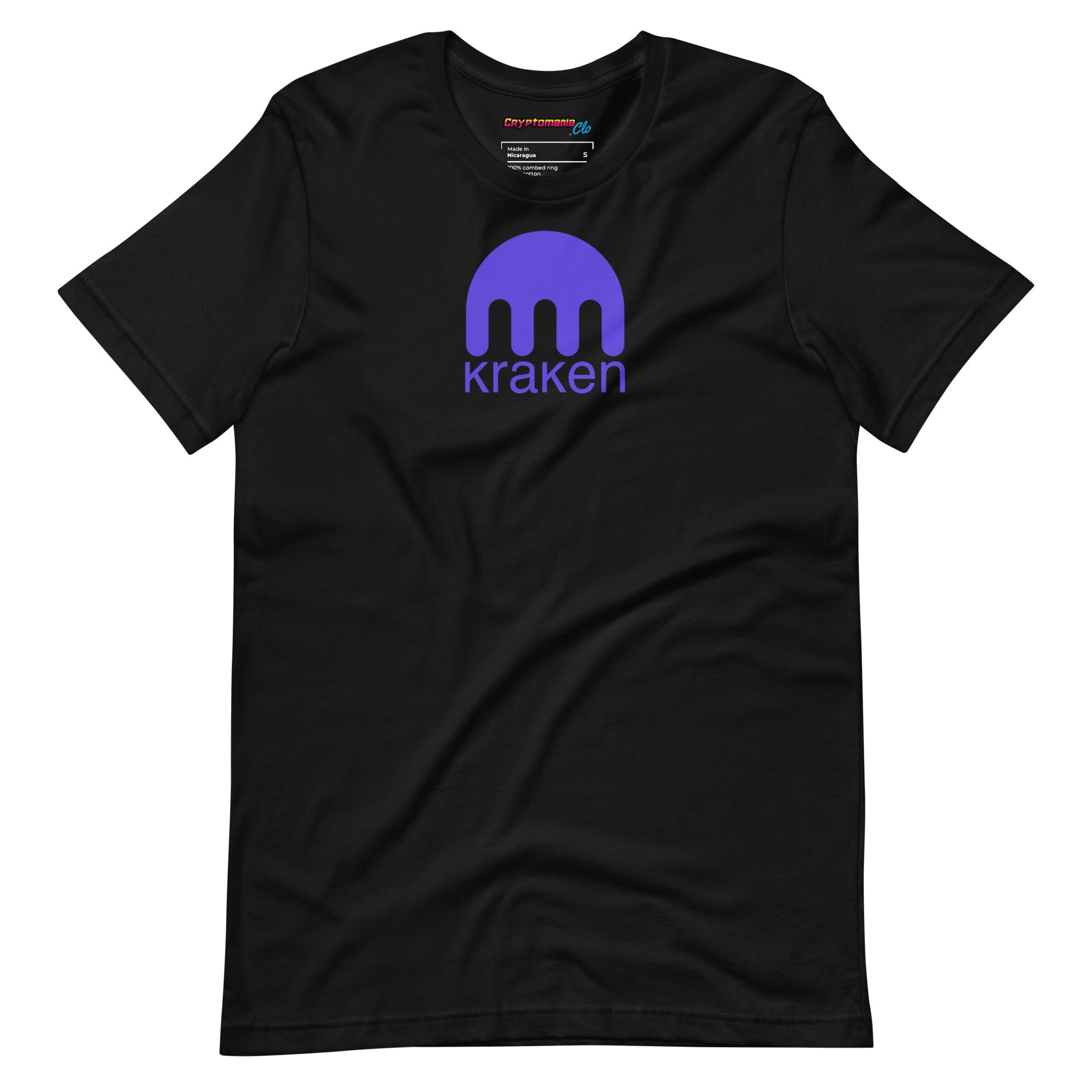 KRAKEN LOGO NAME T-SHIRT