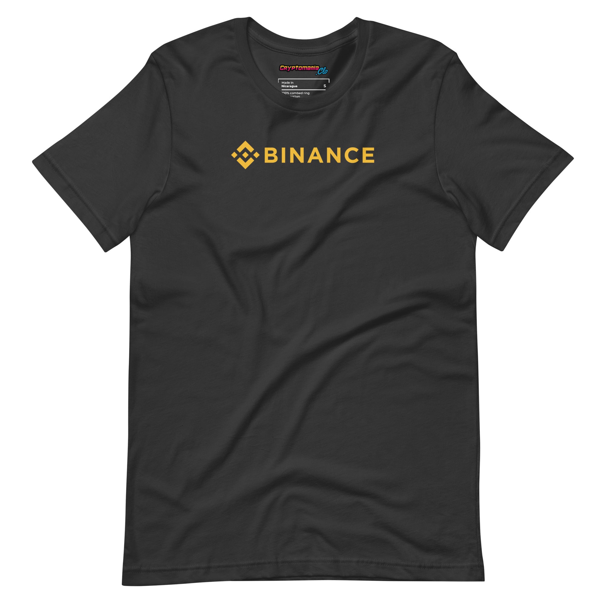 BINANCE LOGO NAME T-SHIRT