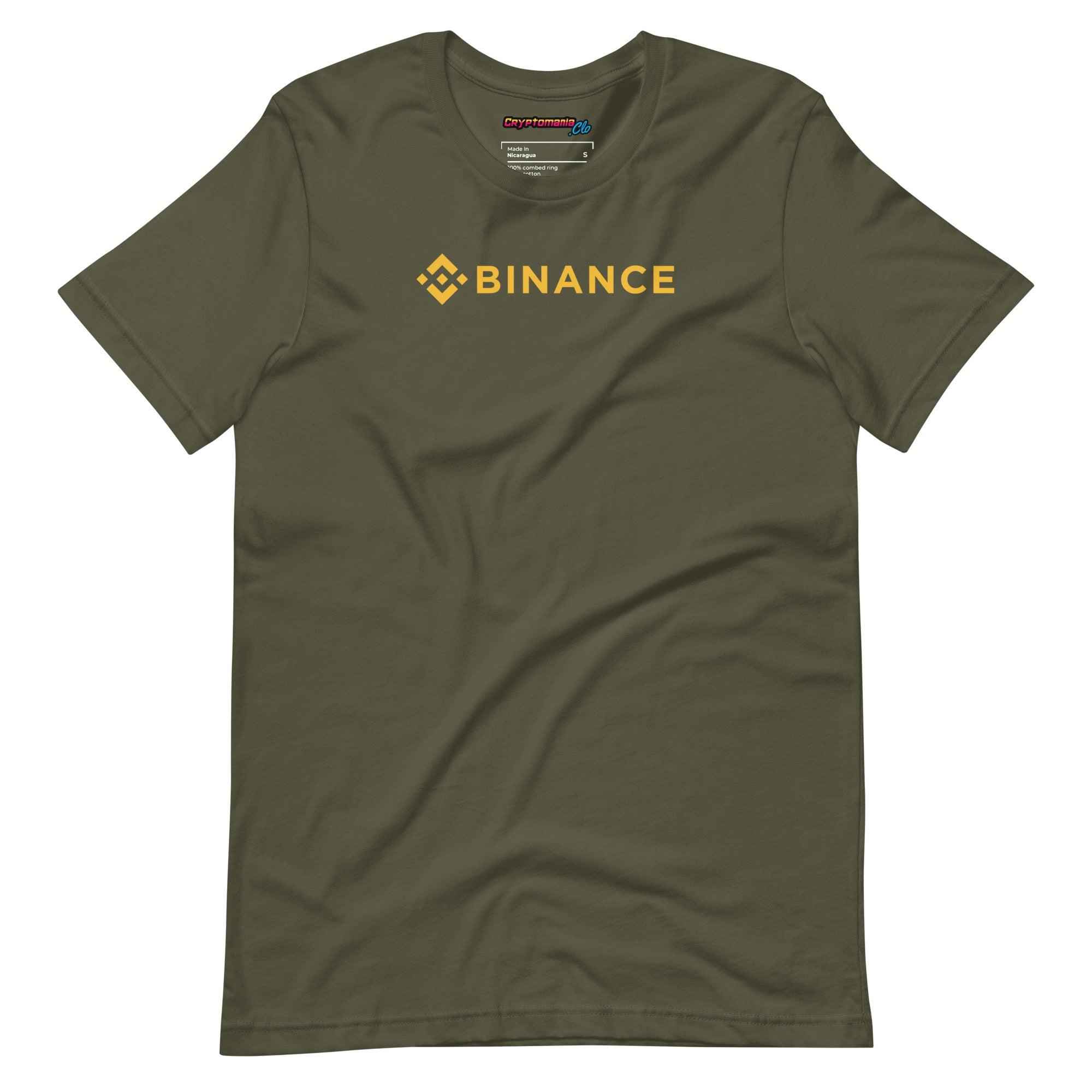 BINANCE LOGO NAME T-SHIRT