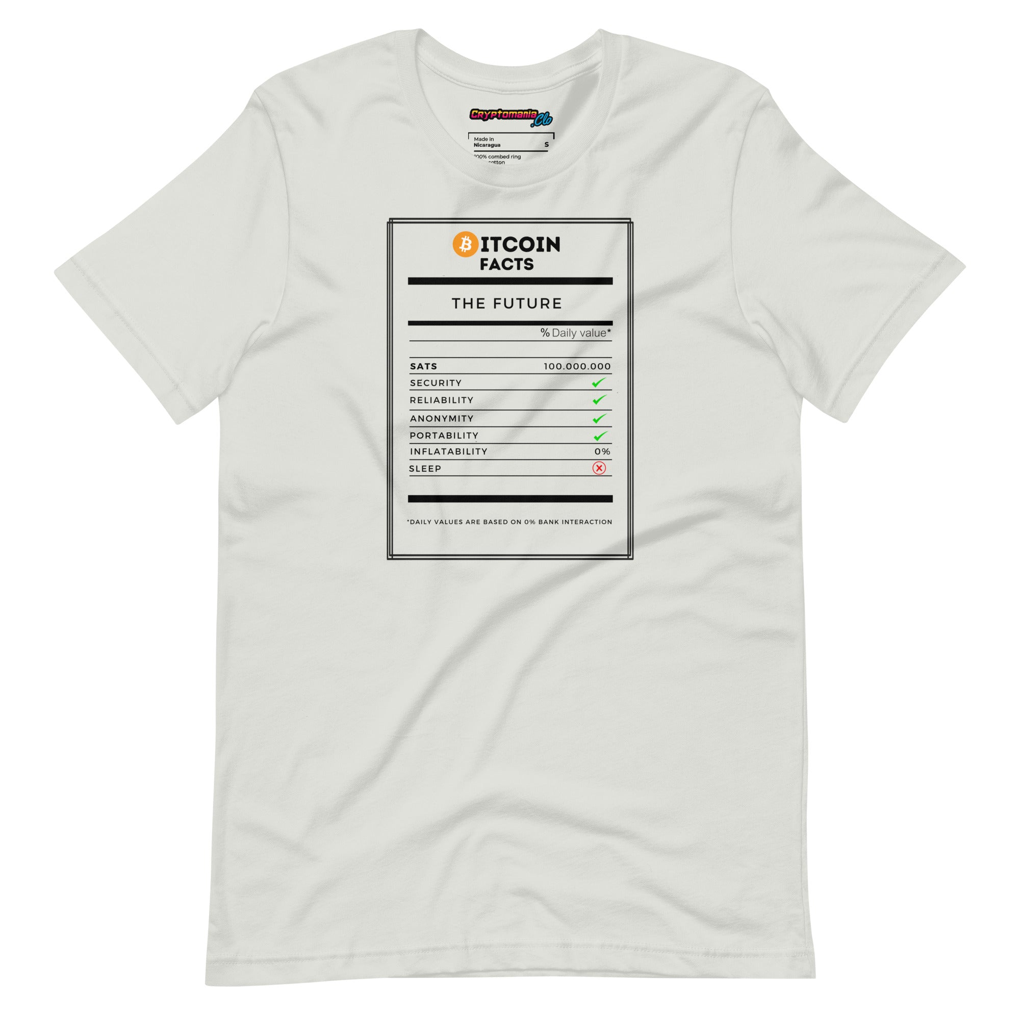 BITCOIN (BTC) FACTS T-SHIRT
