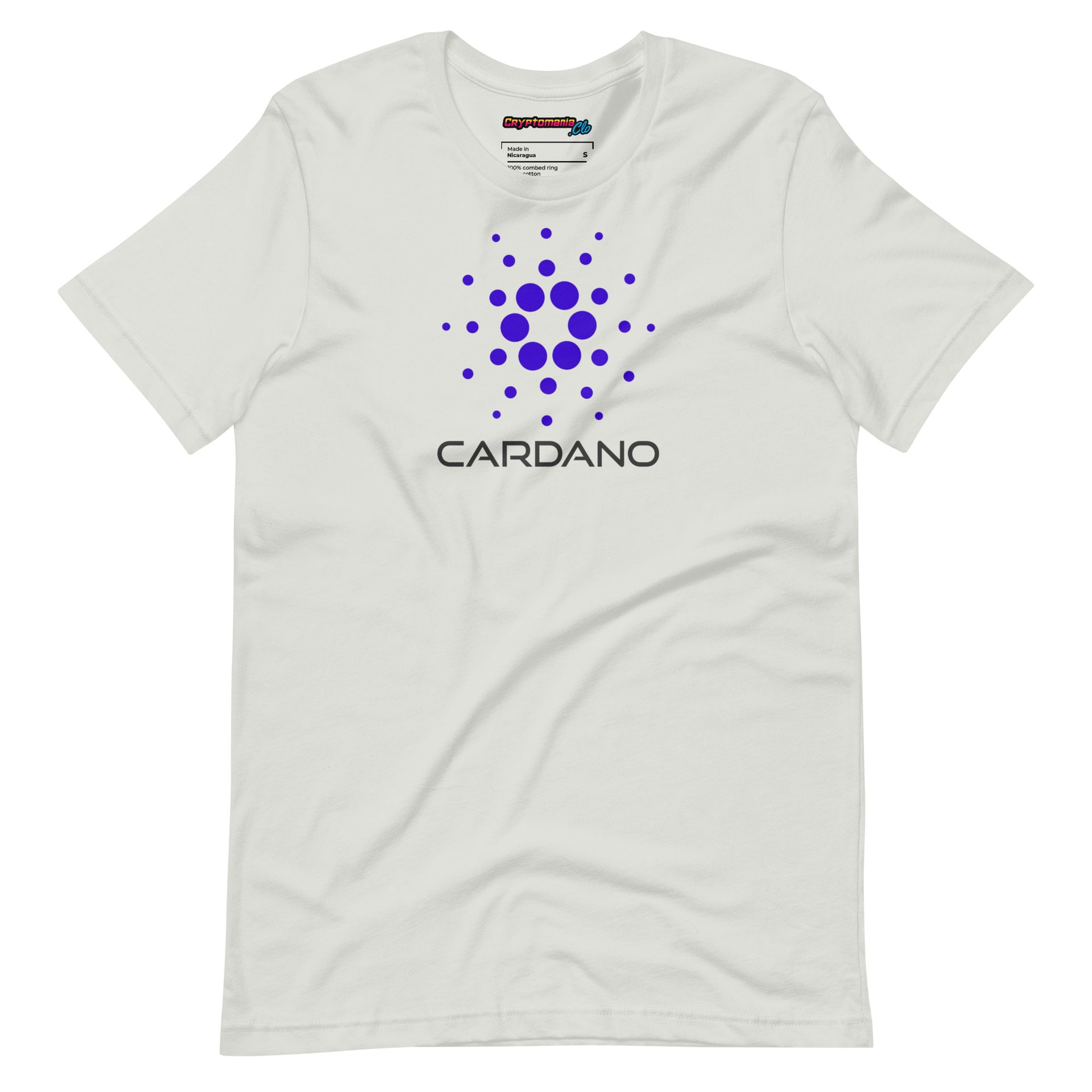 CARDANO (ADA) LOGO NAME T-SHIRT