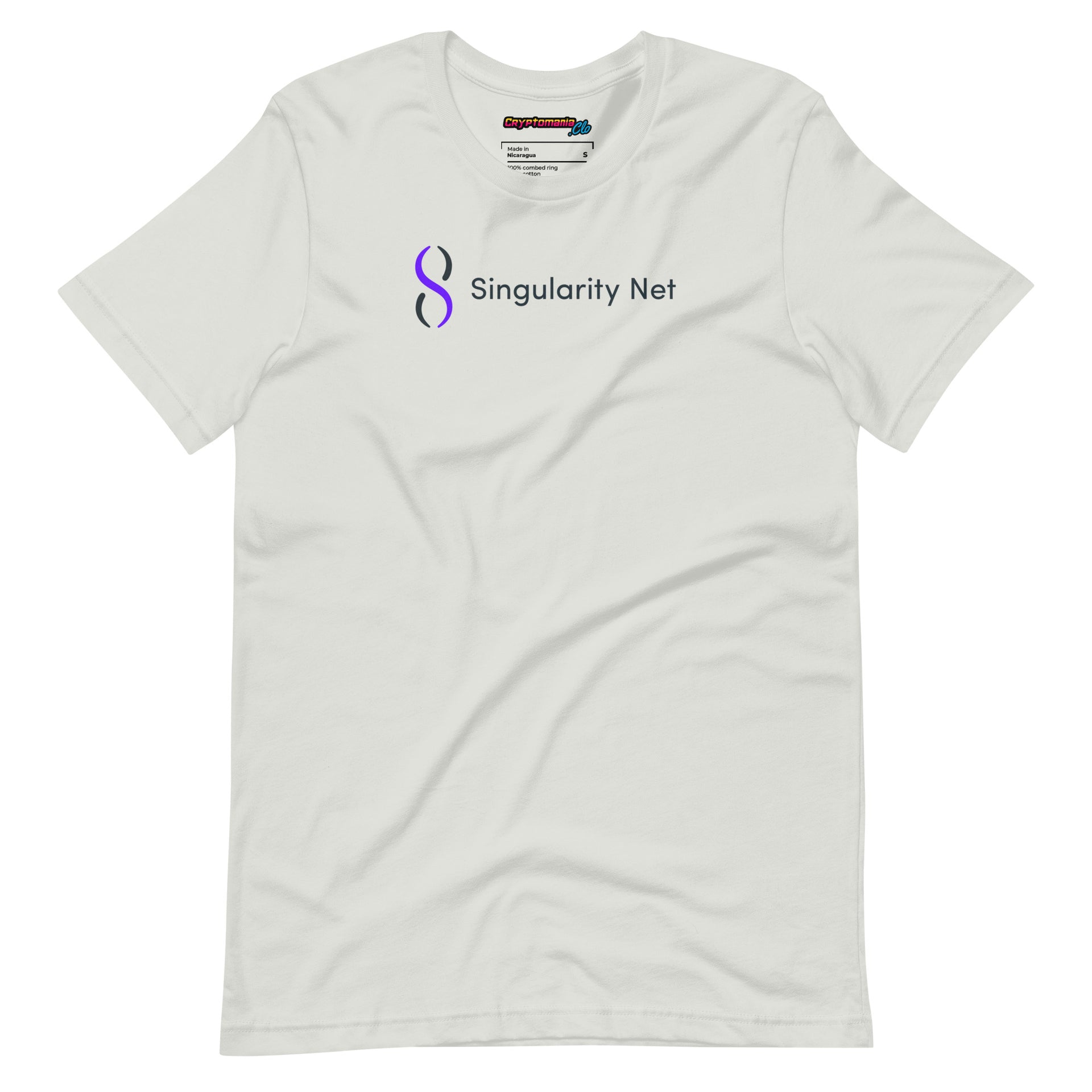 SINGULARITY NET (AGIX) LOGO NAME T-SHIRT