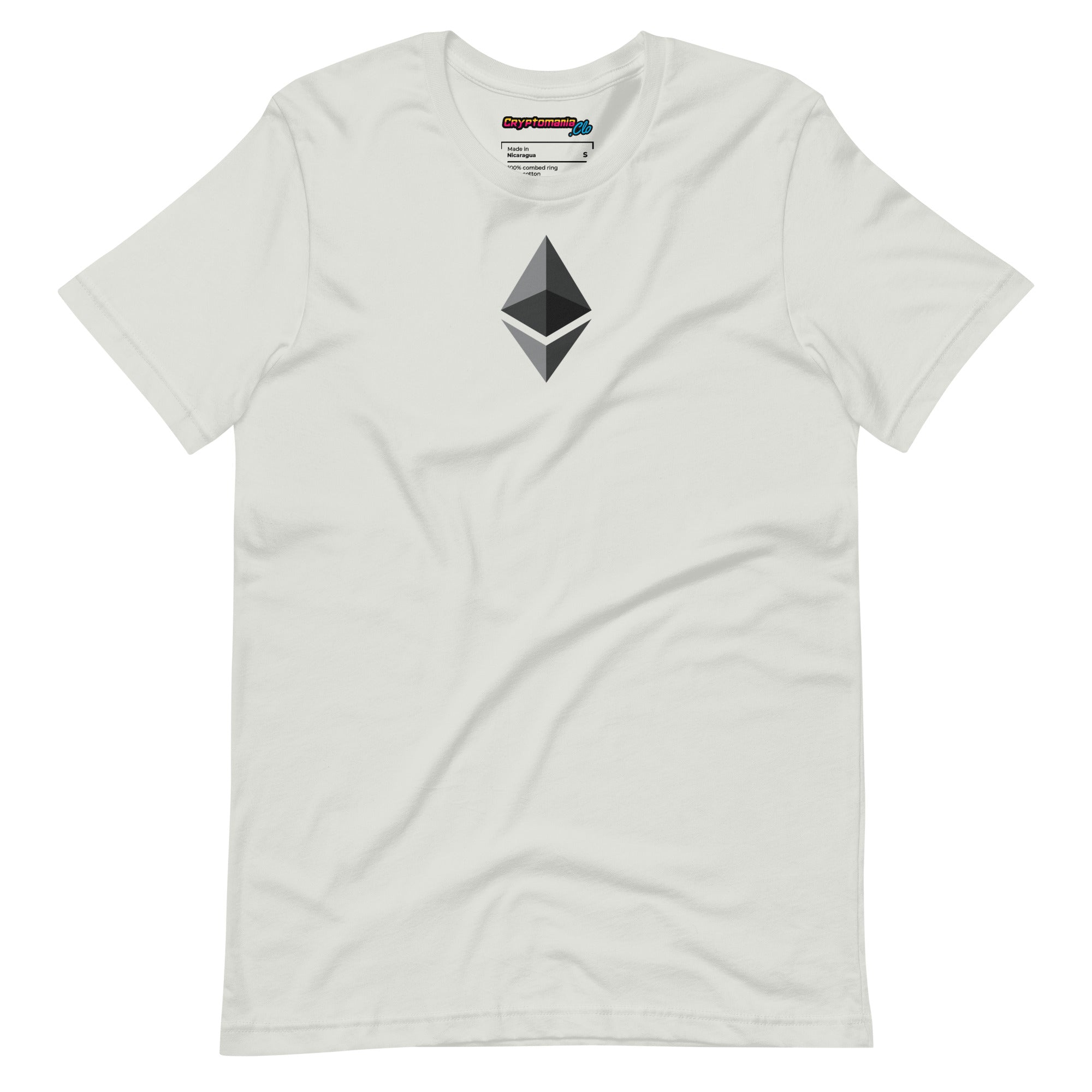 ETHEREUM (ETH) GREY LOGO T-SHIRT
