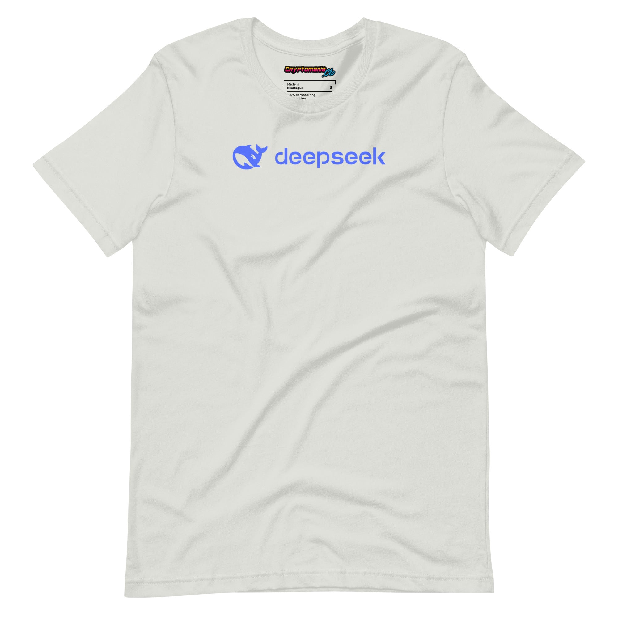 DEEPSEEK AI LOGO NAME T-SHIRT