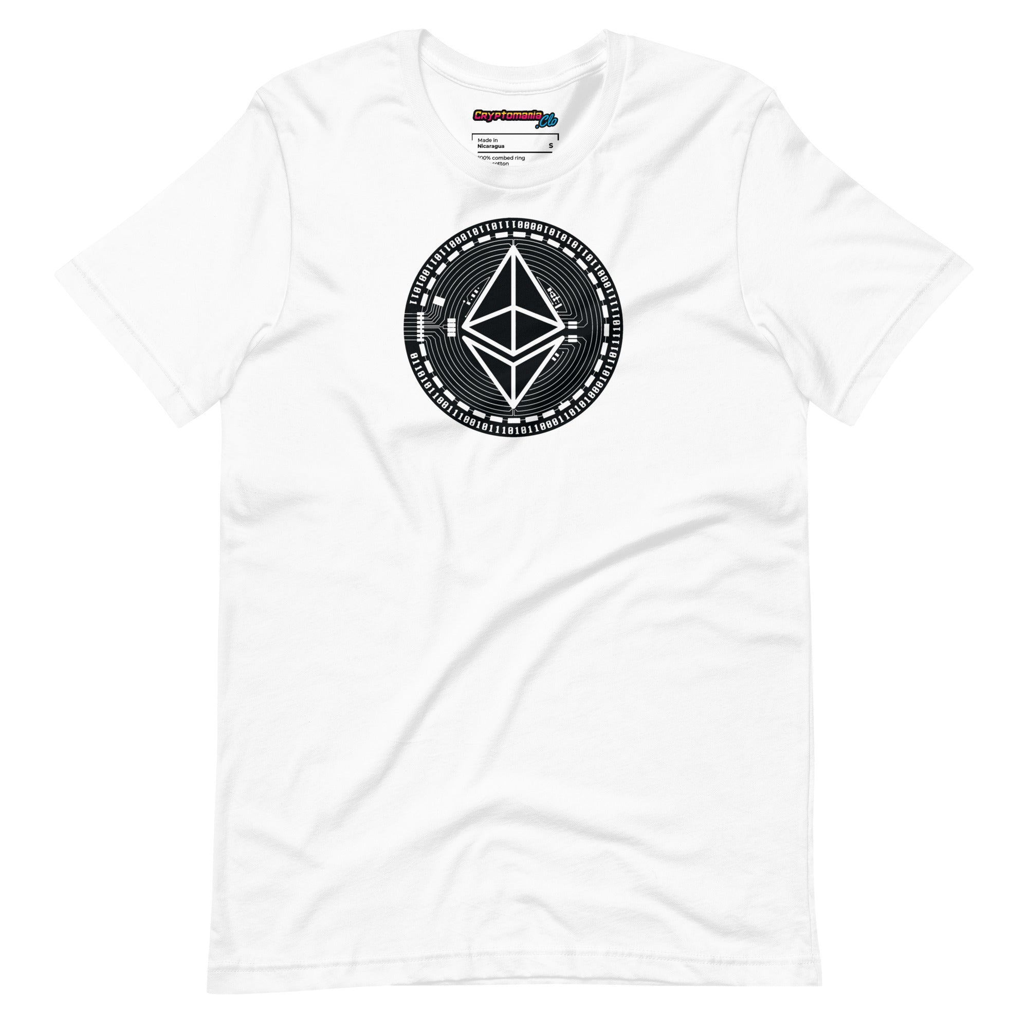 ETHEREUM (ETH) BLOCKCHAIN LOGO T-SHIRT
