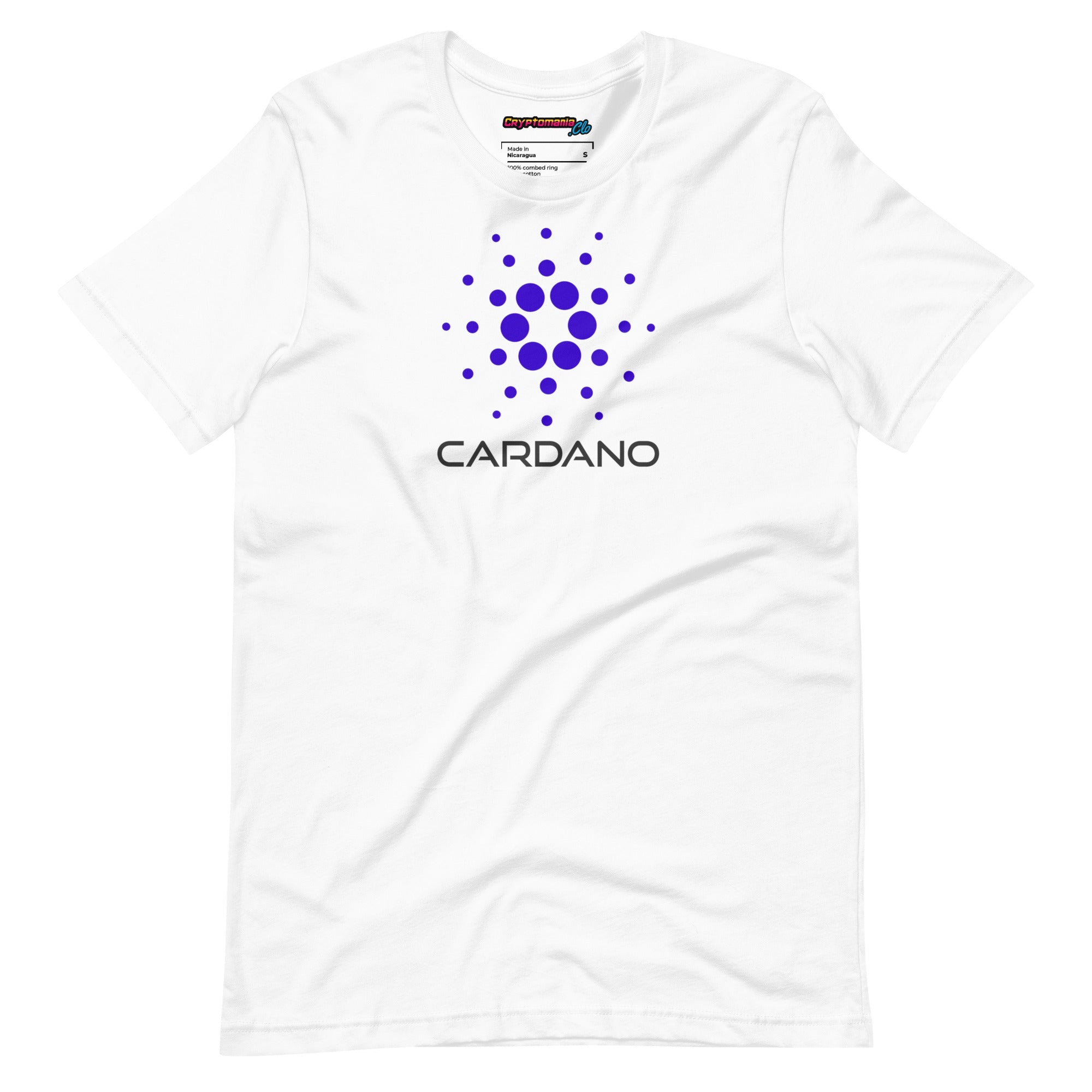 CARDANO (ADA) LOGO NAME T-SHIRT