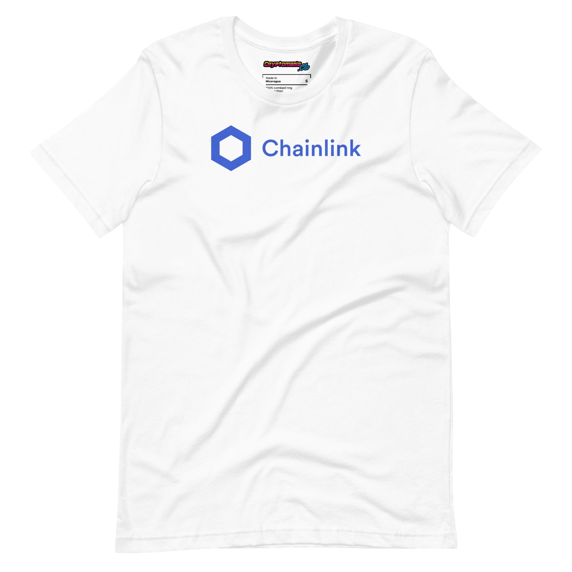 CHAINLINK (LINK) LOGO NAME T-SHIRT