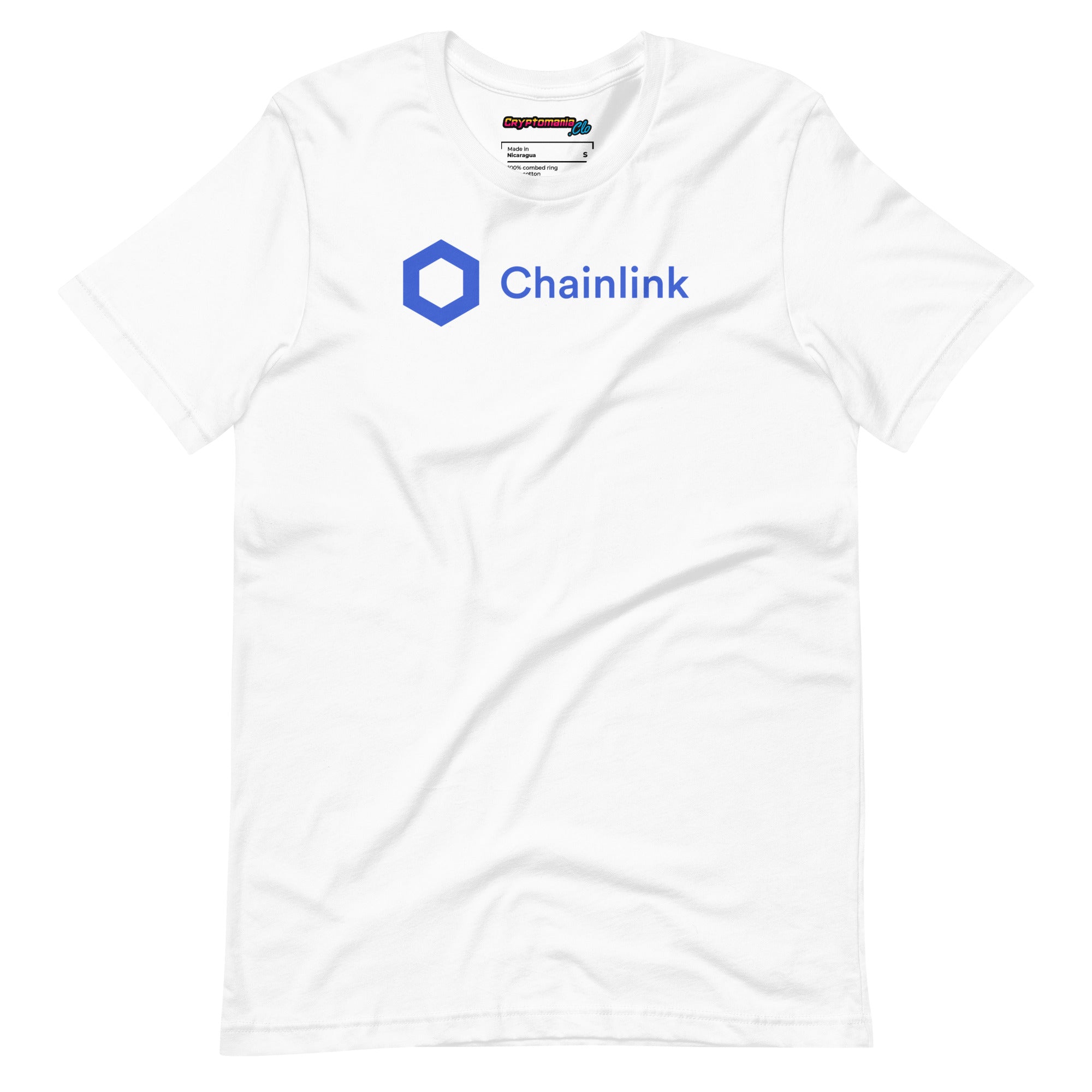 CHAINLINK (LINK) LOGO NAME T-SHIRT