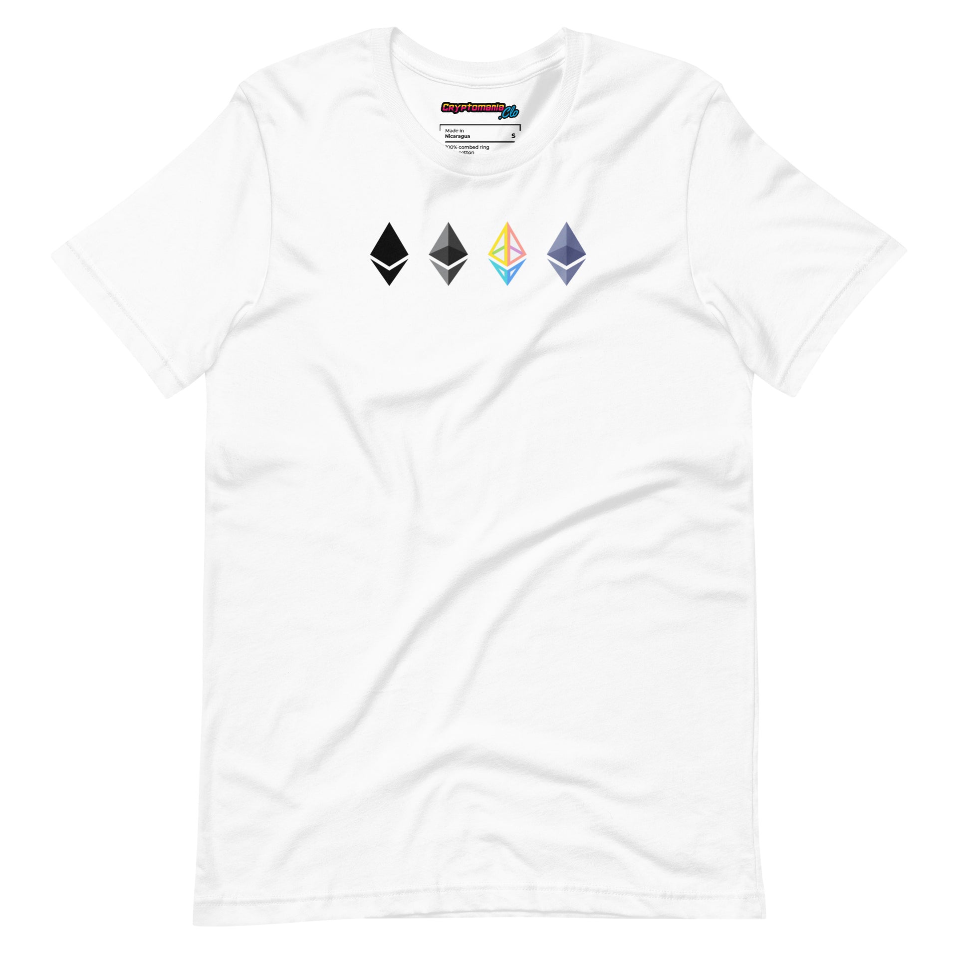 ETHEREUM (ETH) LOGO VARIATIONS T-SHIRT