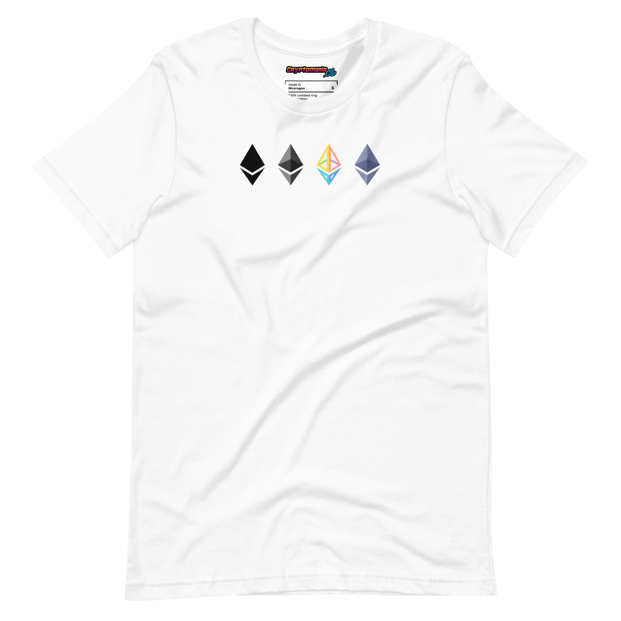 ETHEREUM (ETH) LOGO VARIATIONS T-SHIRT
