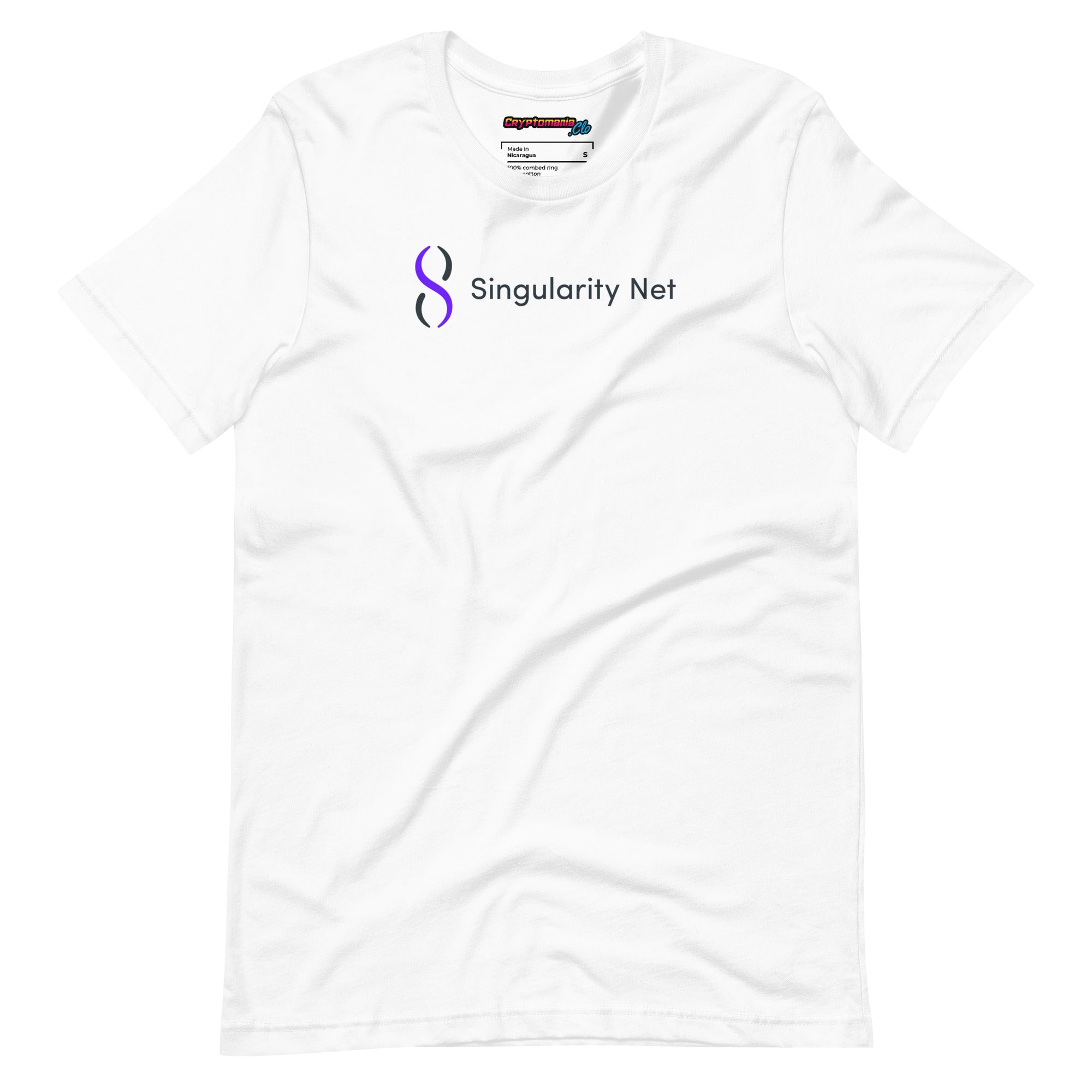 SINGULARITY NET (AGIX) LOGO NAME T-SHIRT