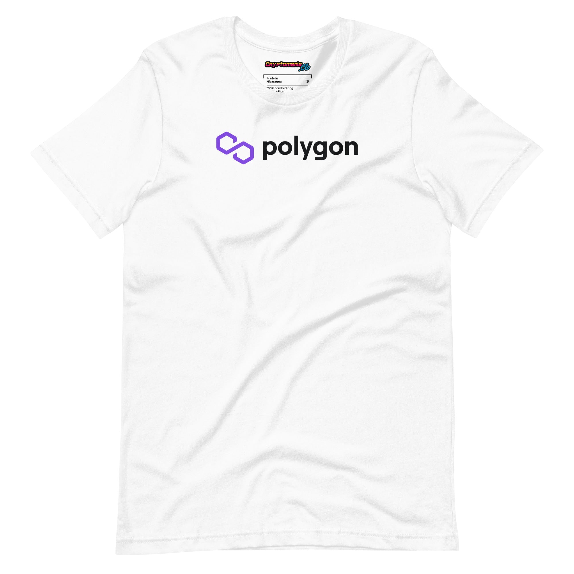 POLYGON (MATIC) LOGO NAME T-SHIRT
