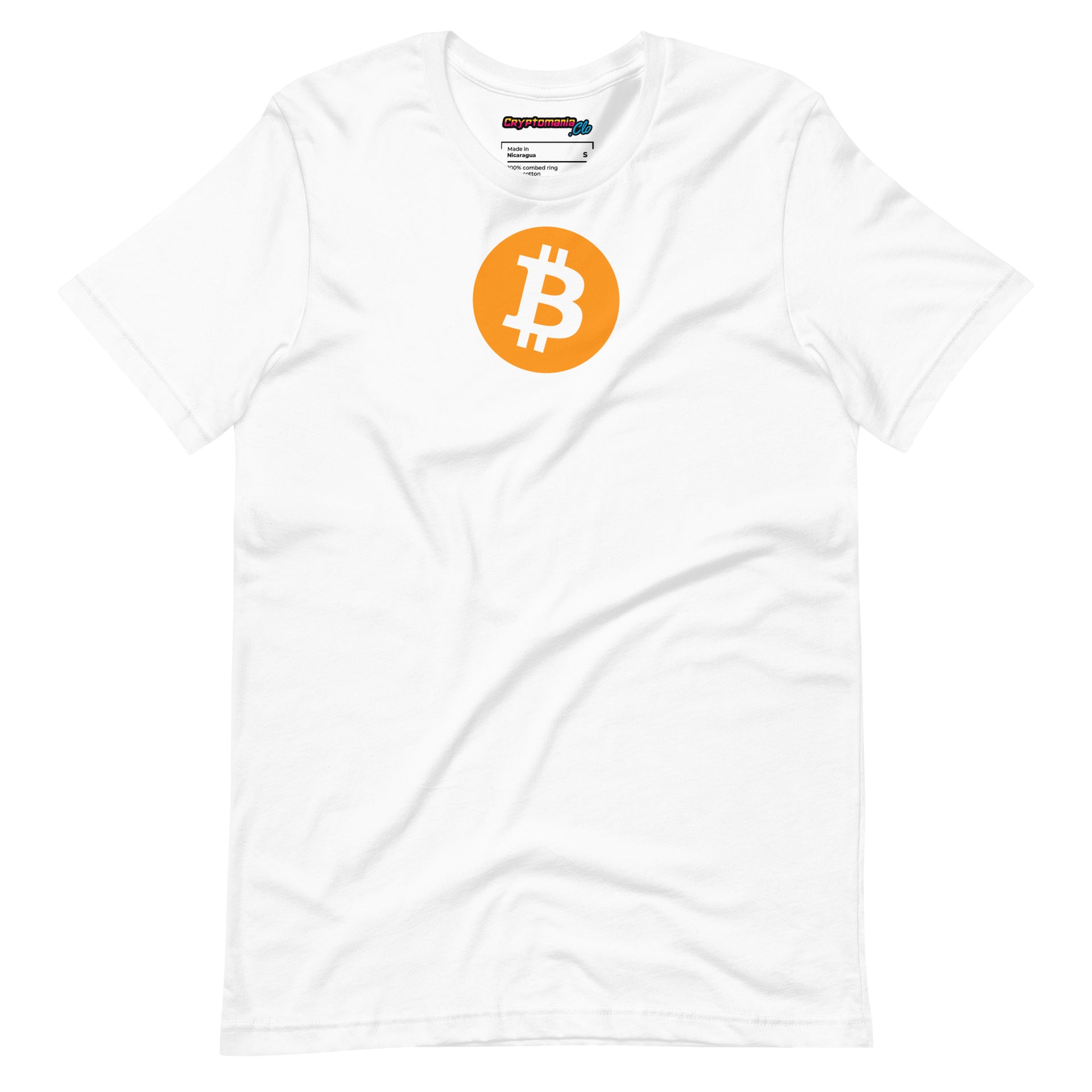 BITCOIN (BTC) LOGO T-SHIRT (WHITE)
