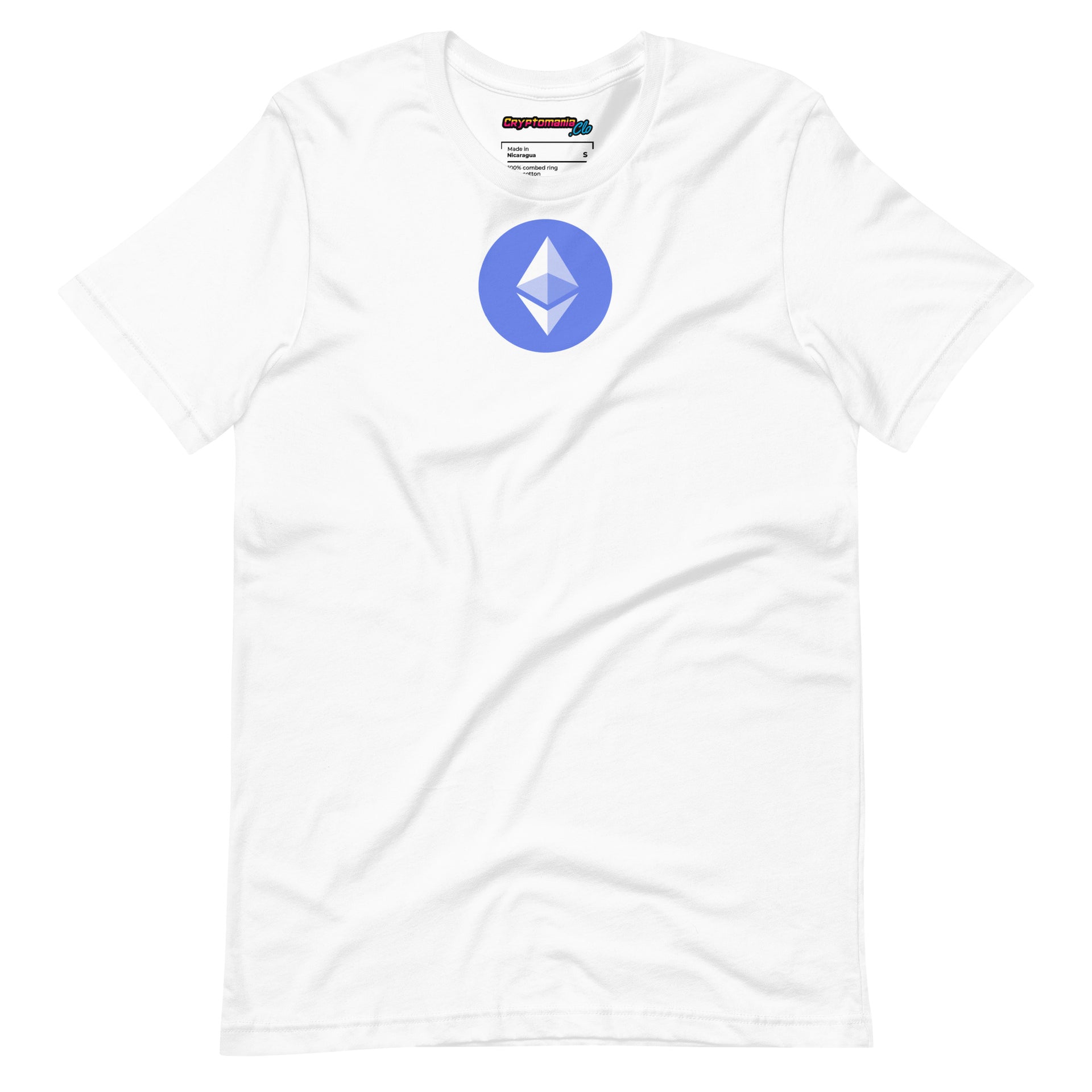 ETHEREUM (ETH) LOGO T-SHIRT (WHITE)
