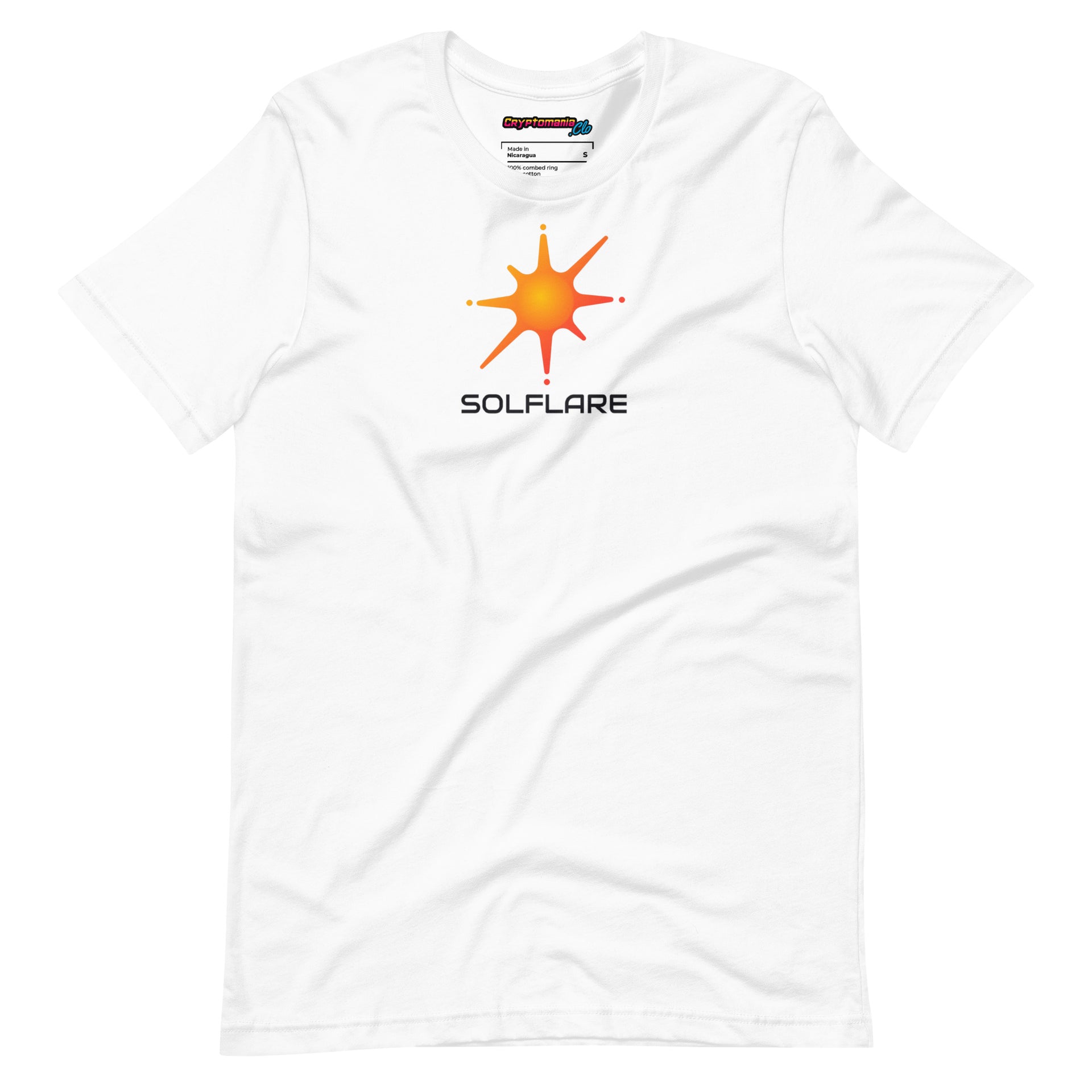 SOLFLARE WALLET LOGO NAME T-SHIRT