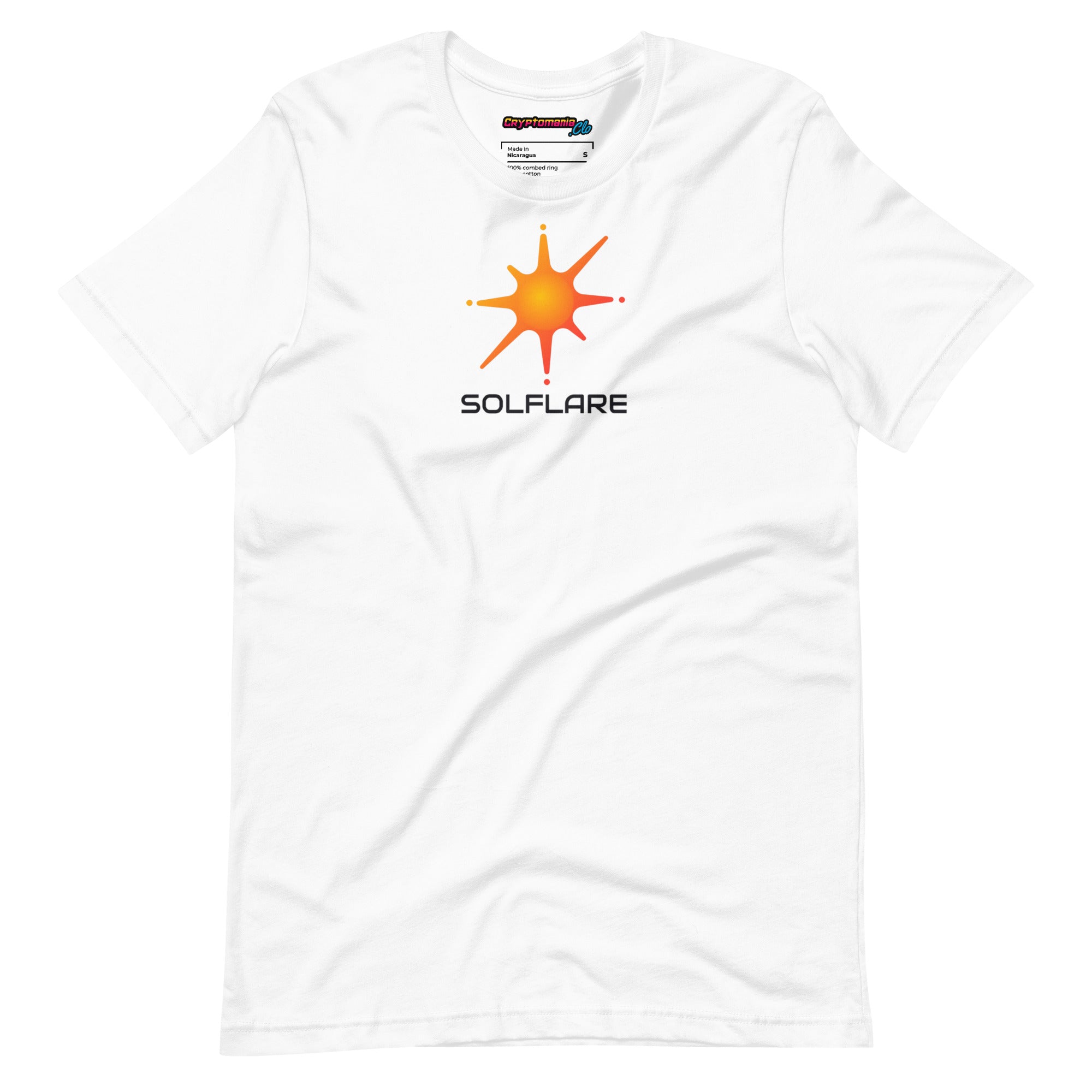 SOLFLARE WALLET LOGO NAME T-SHIRT