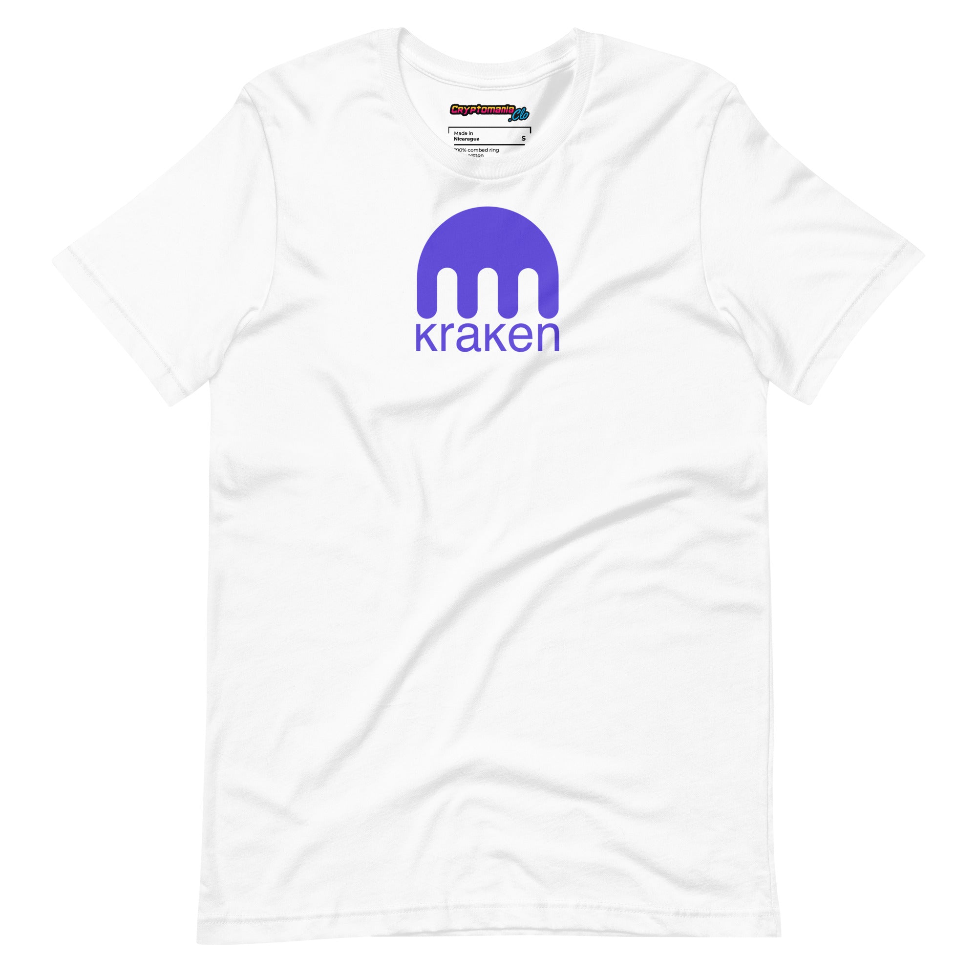KRAKEN LOGO NAME T-SHIRT