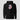 USA Bitcoin Black — Bitcoin streetwear pullover hoodie, front product shot