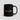 Bitcoin trading desk mug — Wales Bitcoin, front view showing bold crypto design