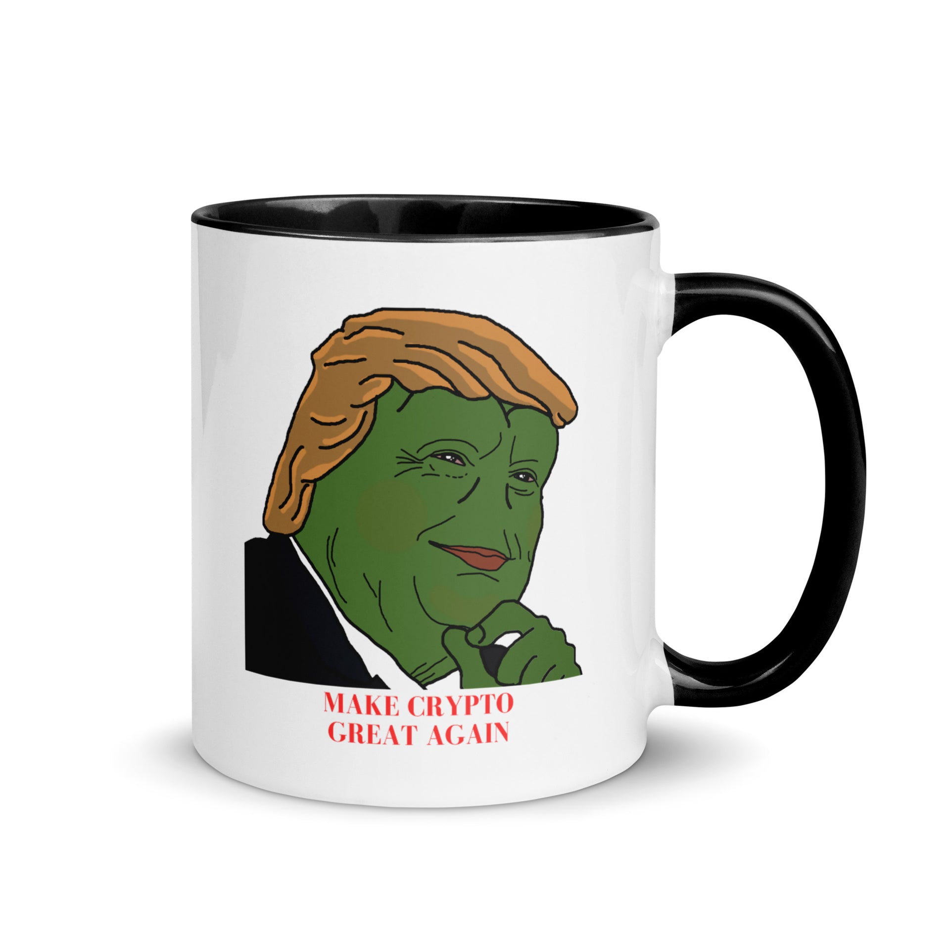 PEPE - TRUMP MAKE CRYPTO GREAT AGAIN MUG