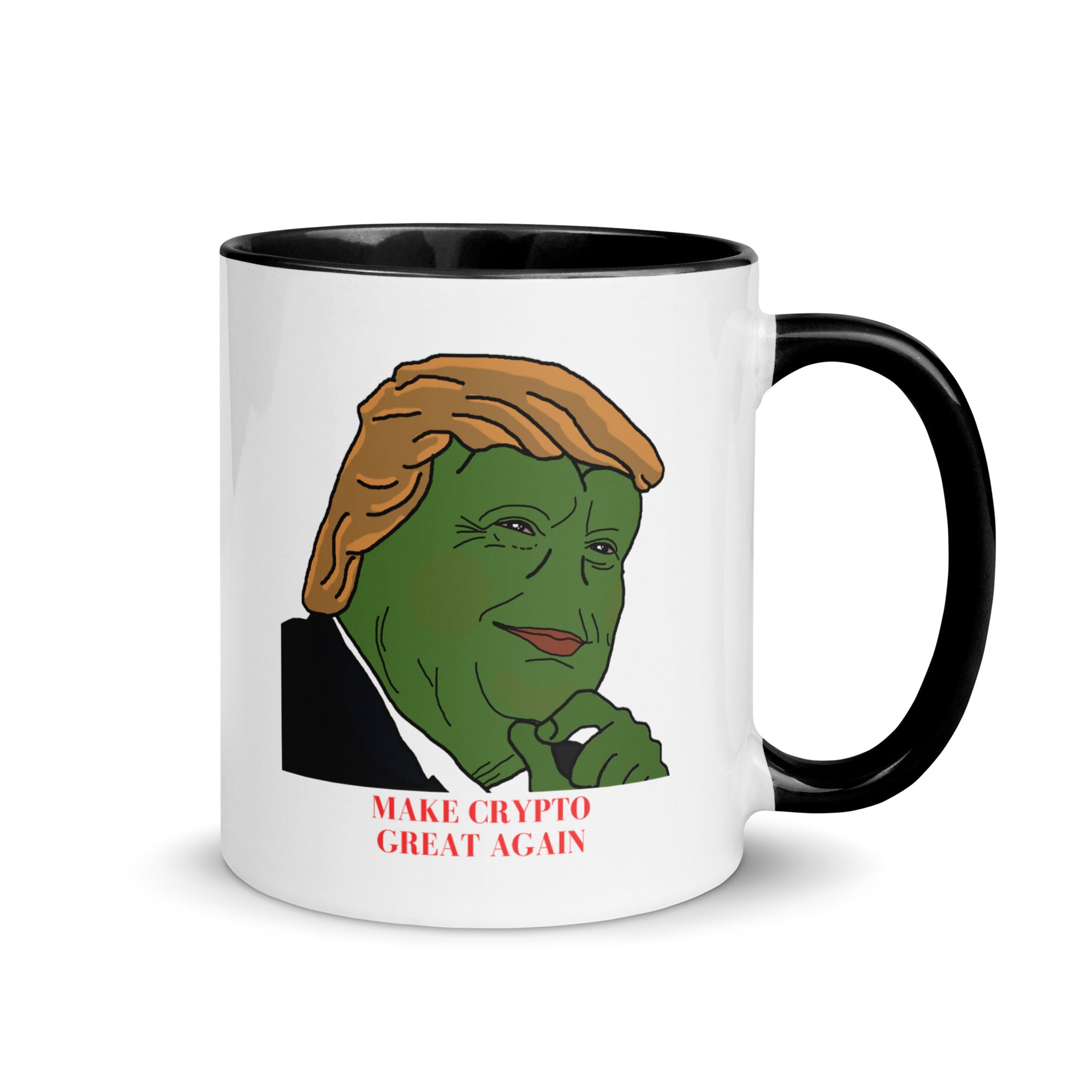 PEPE - TRUMP MAKE CRYPTO GREAT AGAIN MUG