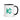 KuCoin KCS Crypto Mug for Exchange Trading Enthusi KuCoin ceramic coffee cup — front product view on white background