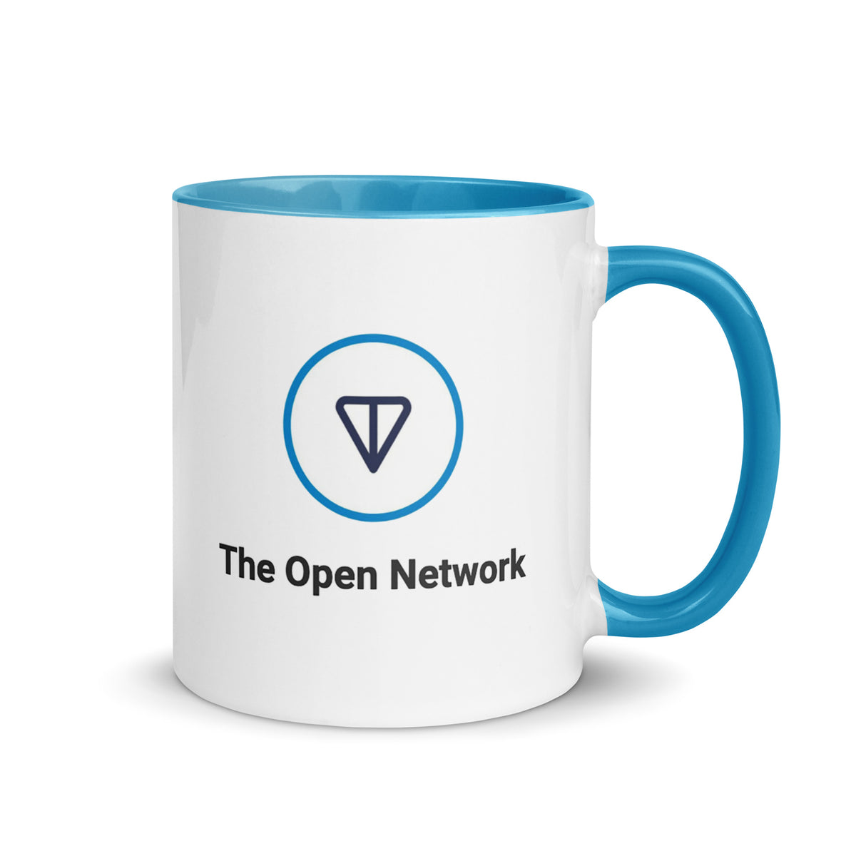 Network Mugs TON Crypto Mug – Color Accent 11oz Blockchain Drinkware
