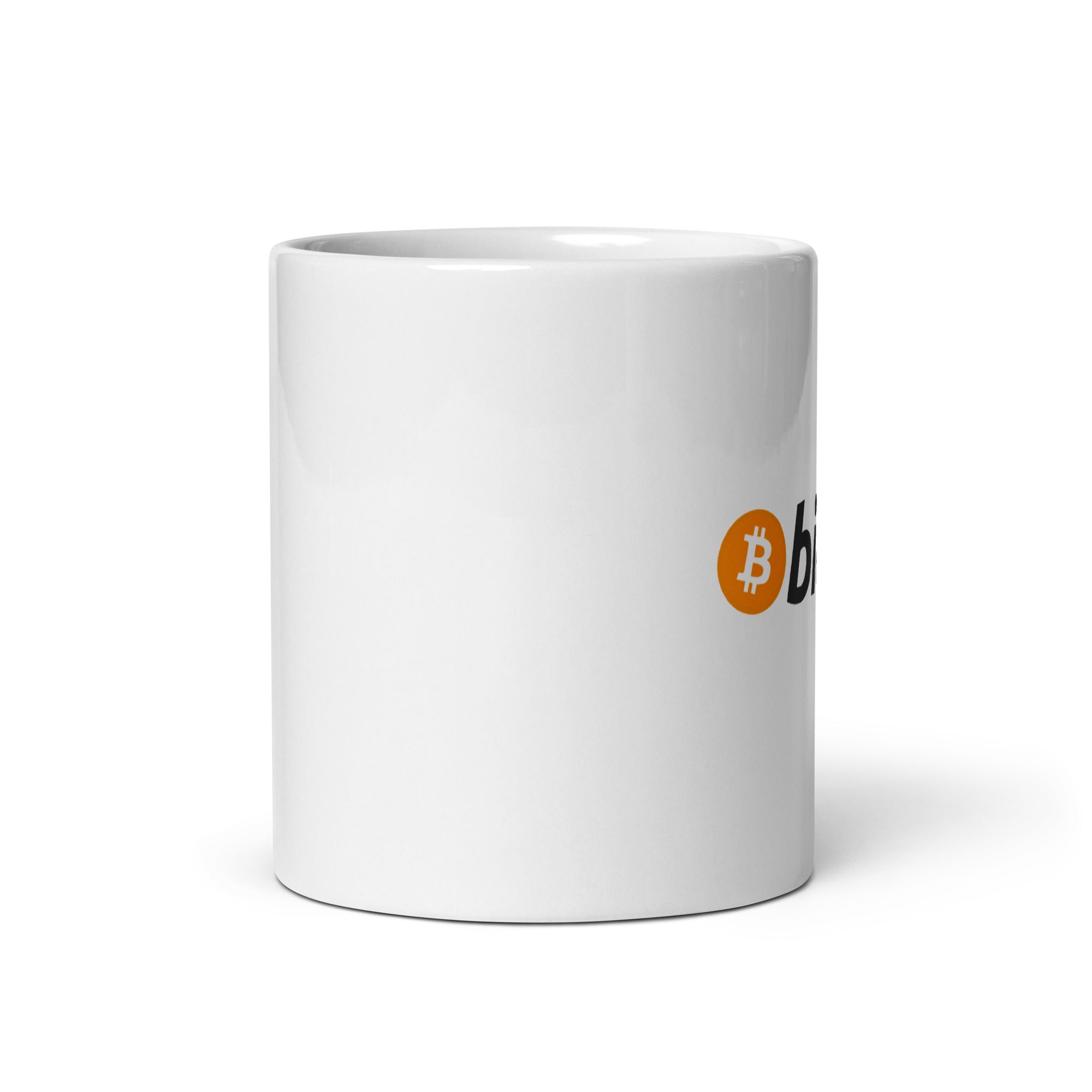 BITCOIN (BTC) LOGO NAME MUG
