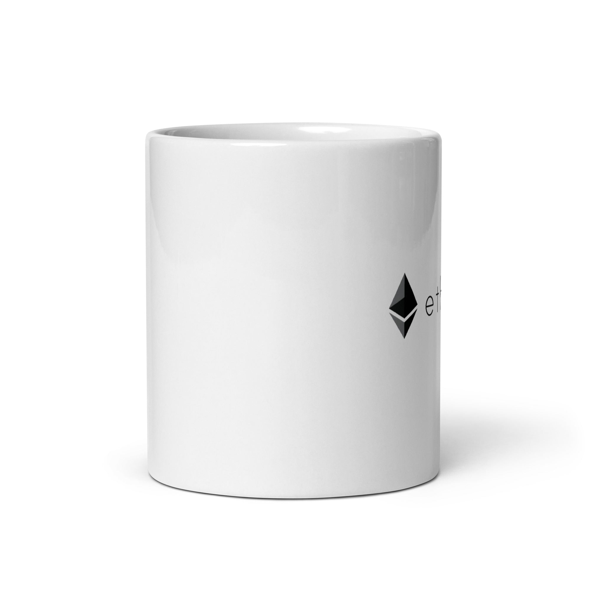 ETHEREUM (ETH) LOGO NAME MUG

