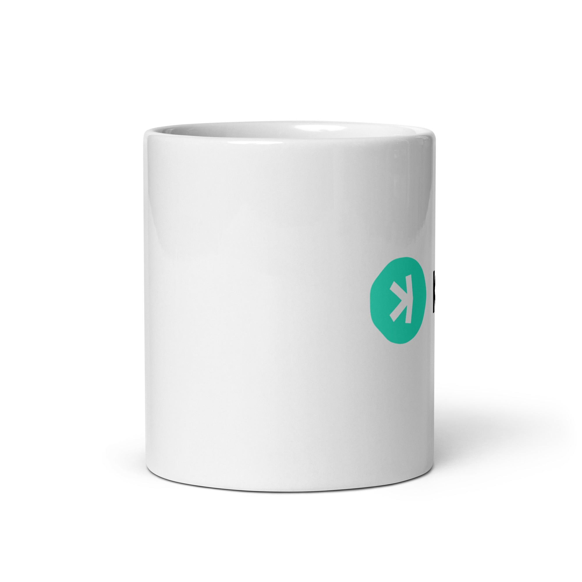 KASPA (KAS) LOGO NAME MUG
