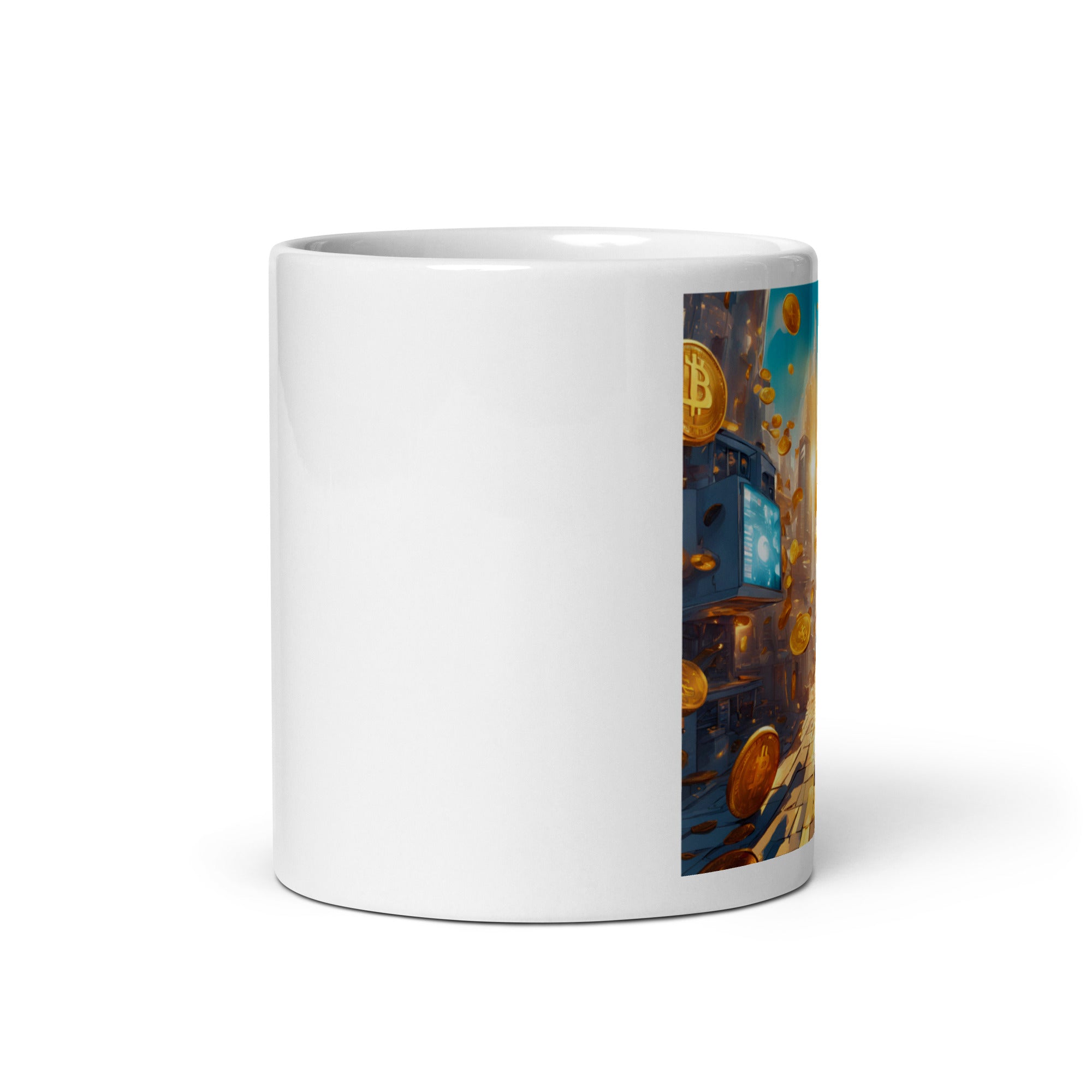 BITCOIN (BTC) MUG - ALICE IN BITCOINLAND
