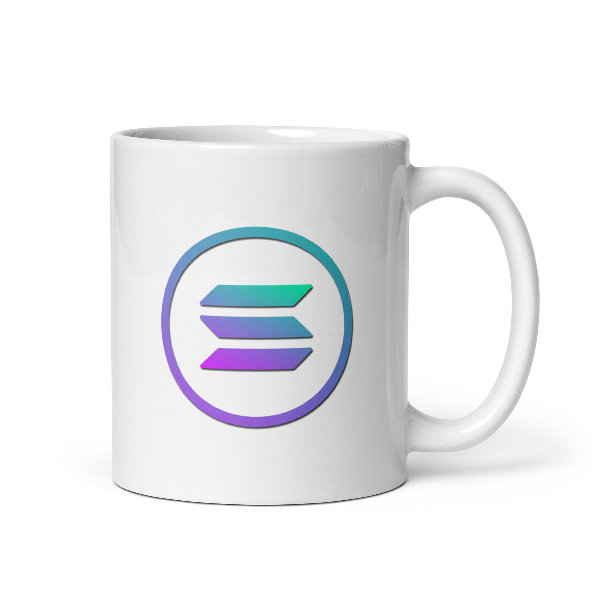 SOLANA (SOL) ROUND LOGO MUG