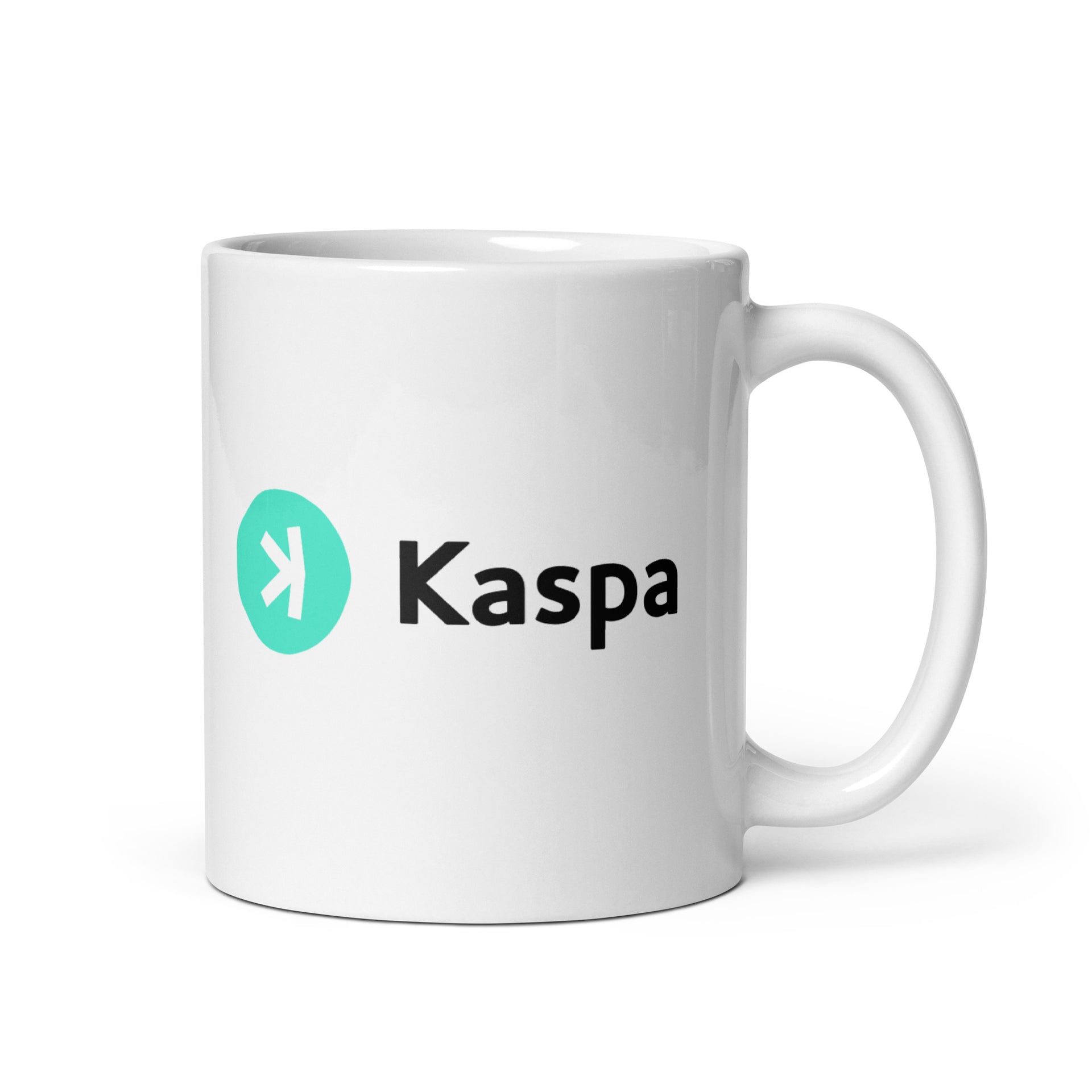KASPA (KAS) LOGO NAME MUG
