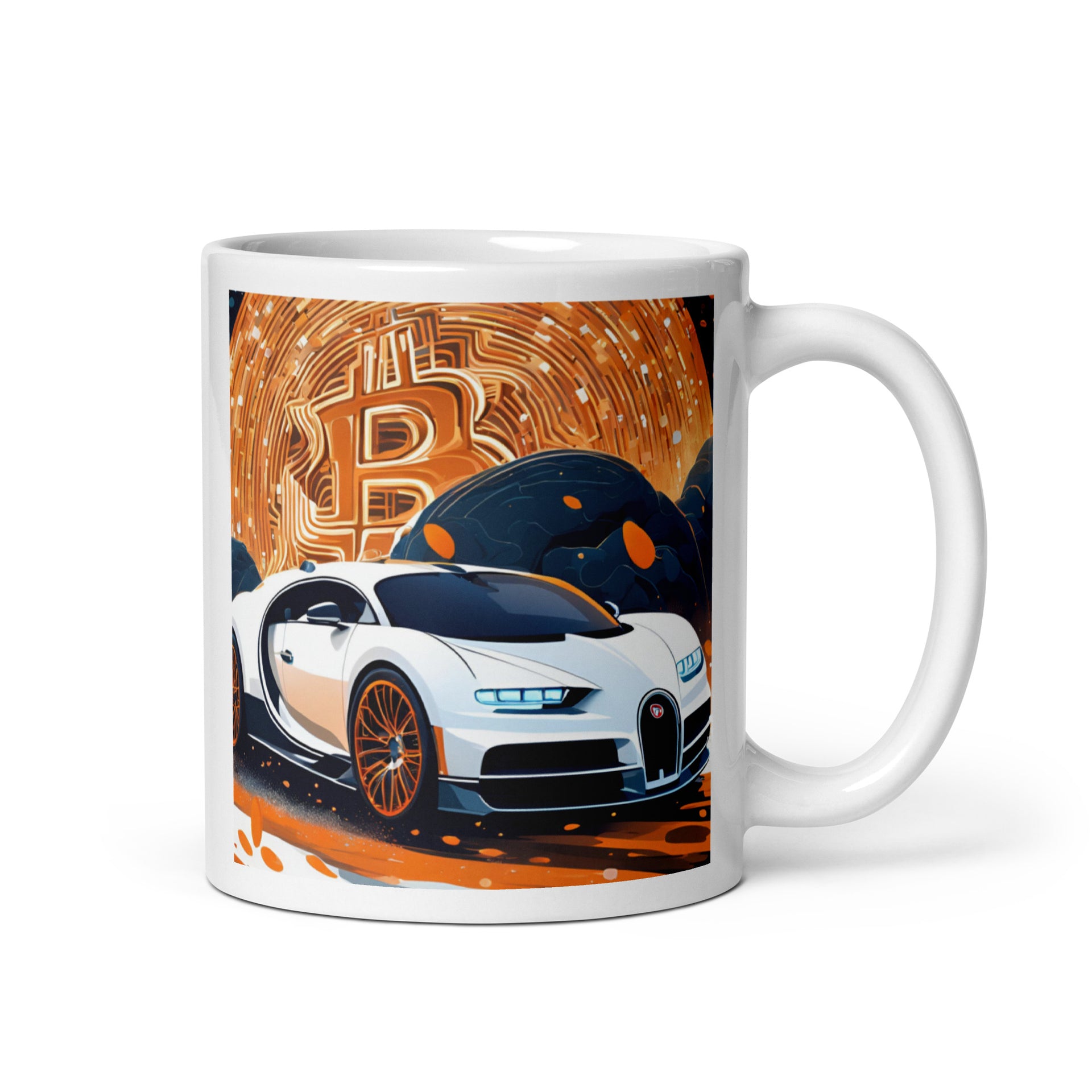 BITCOIN (BTC) SUPERCAR MUG

