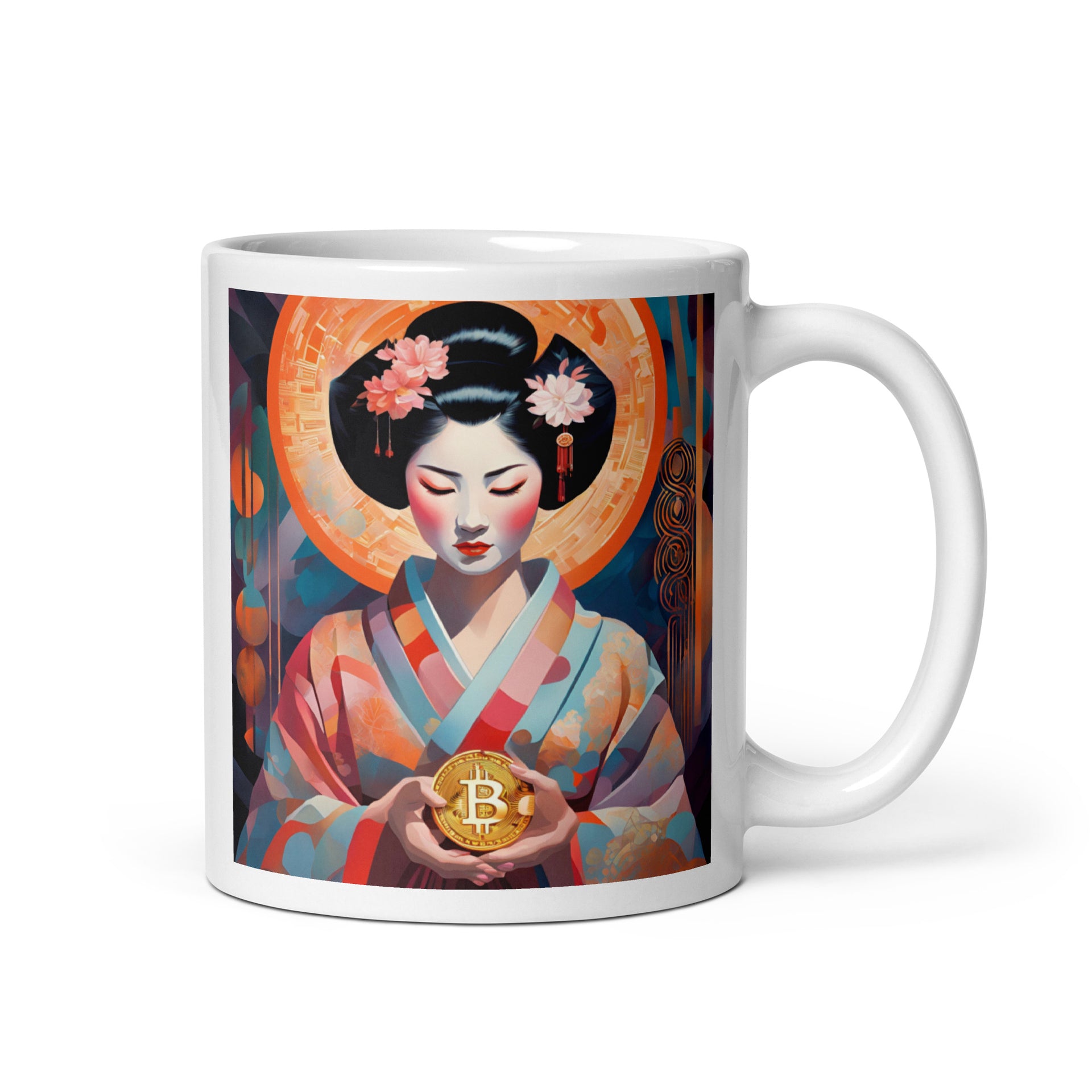 BITCOIN (BTC) MUG - GHEISA HODLER EDITION
