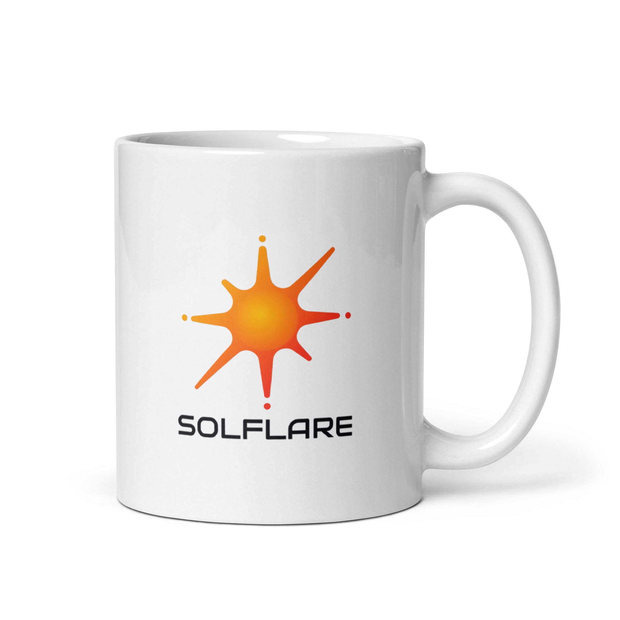 SOLFLARE WALLET LOGO NAME MUG